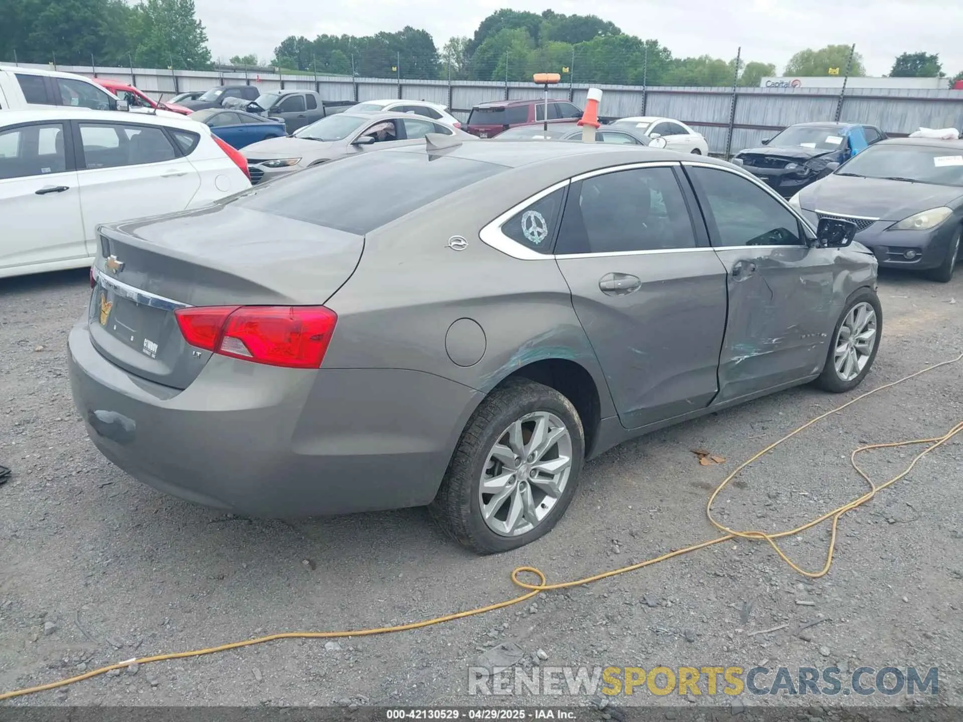 4 Photograph of a damaged car 2G11Z5SA9K9144063 CHEVROLET IMPALA 2019
