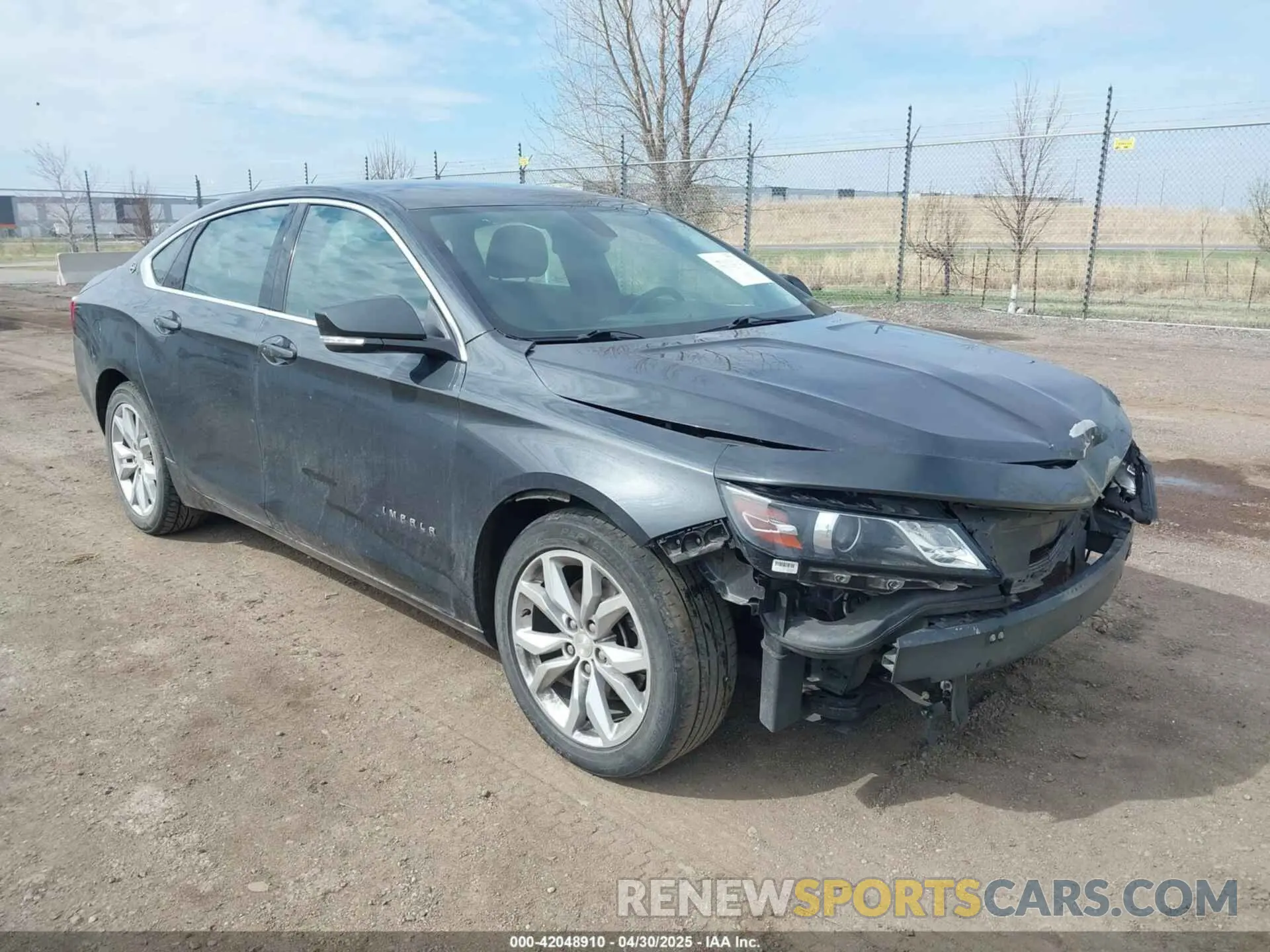 1 Photograph of a damaged car 2G11Z5SA9K9144998 CHEVROLET IMPALA 2019