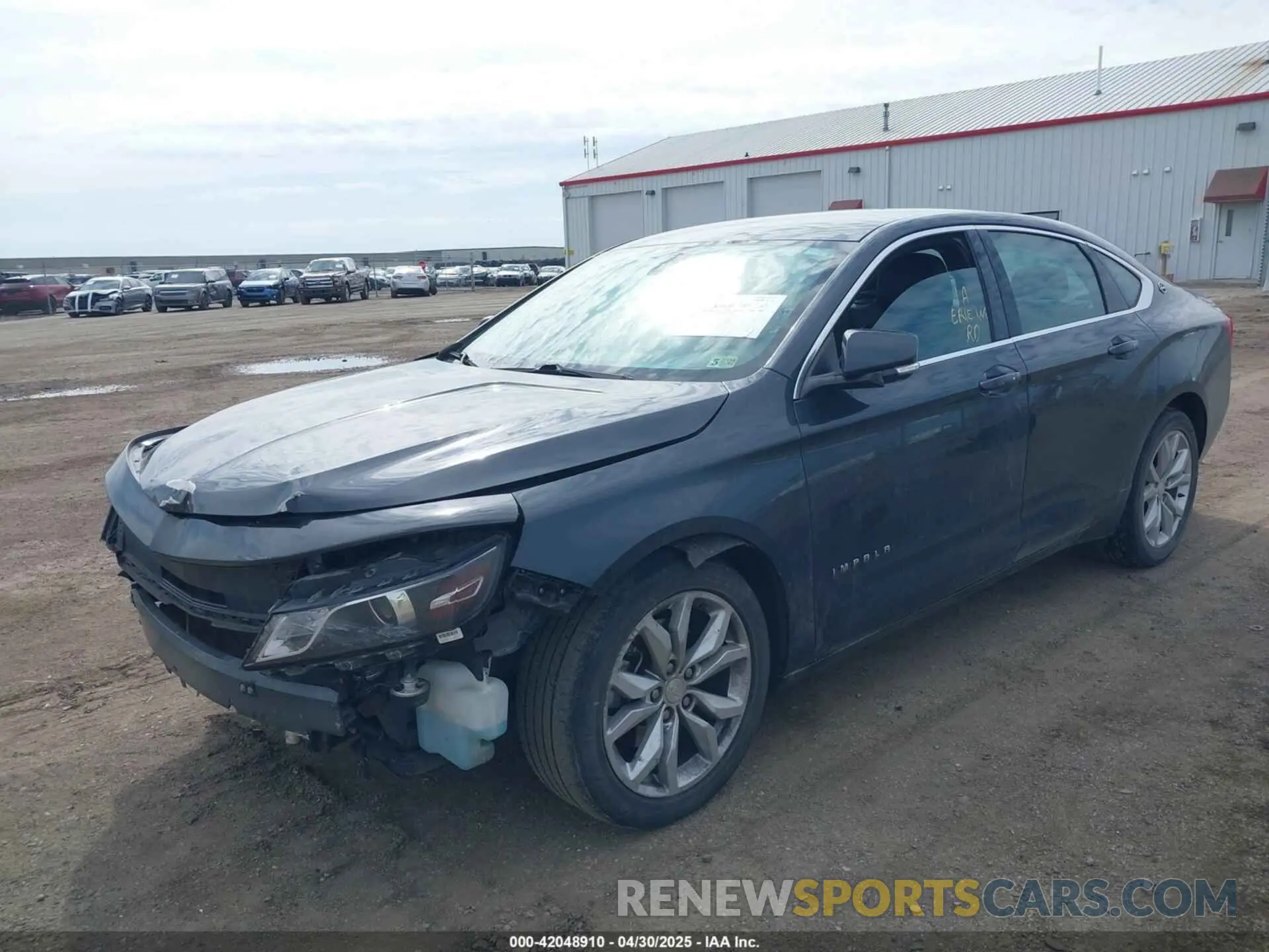 2 Photograph of a damaged car 2G11Z5SA9K9144998 CHEVROLET IMPALA 2019