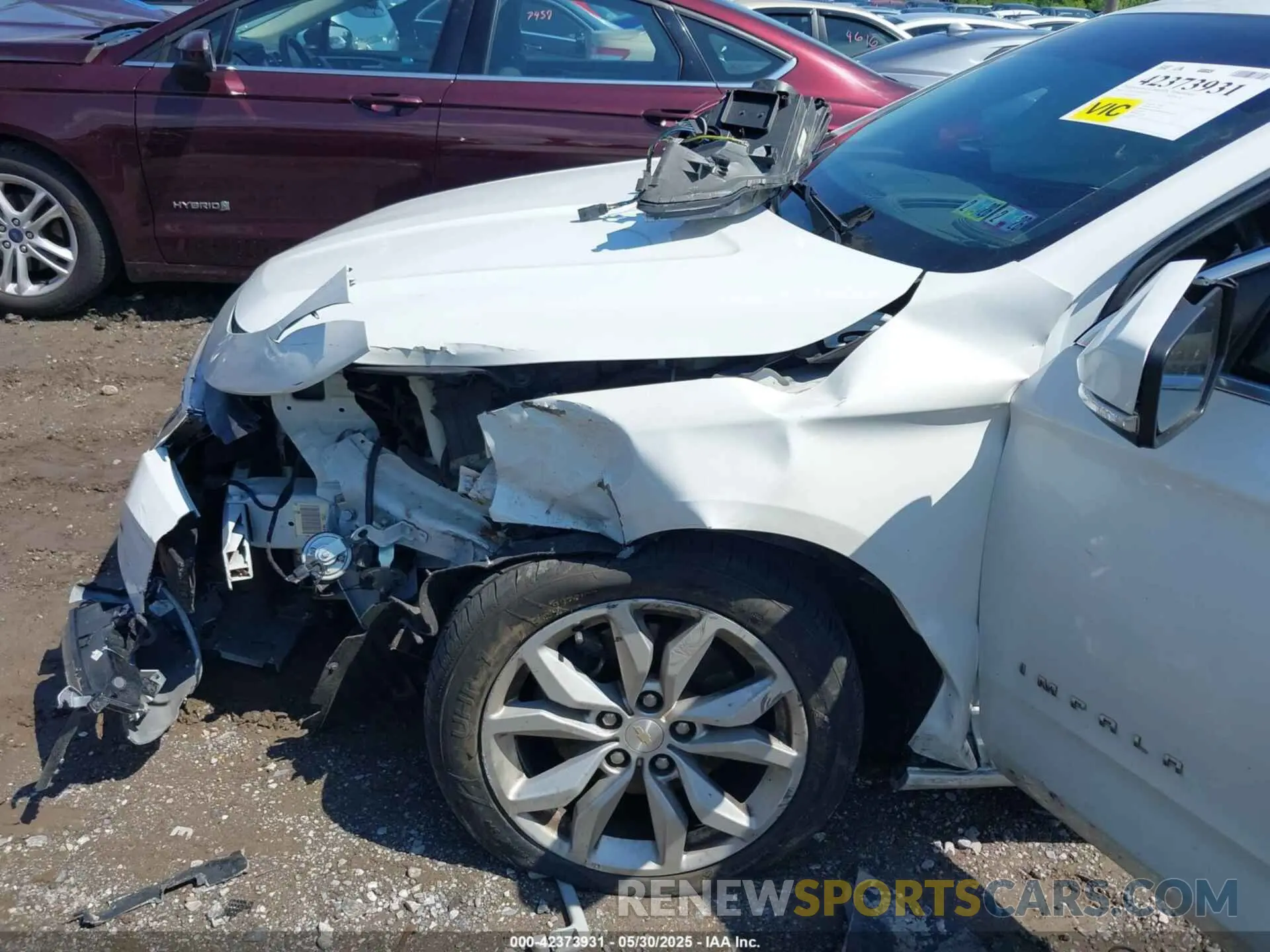6 Photograph of a damaged car 2G11Z5SAXK9121732 CHEVROLET IMPALA 2019