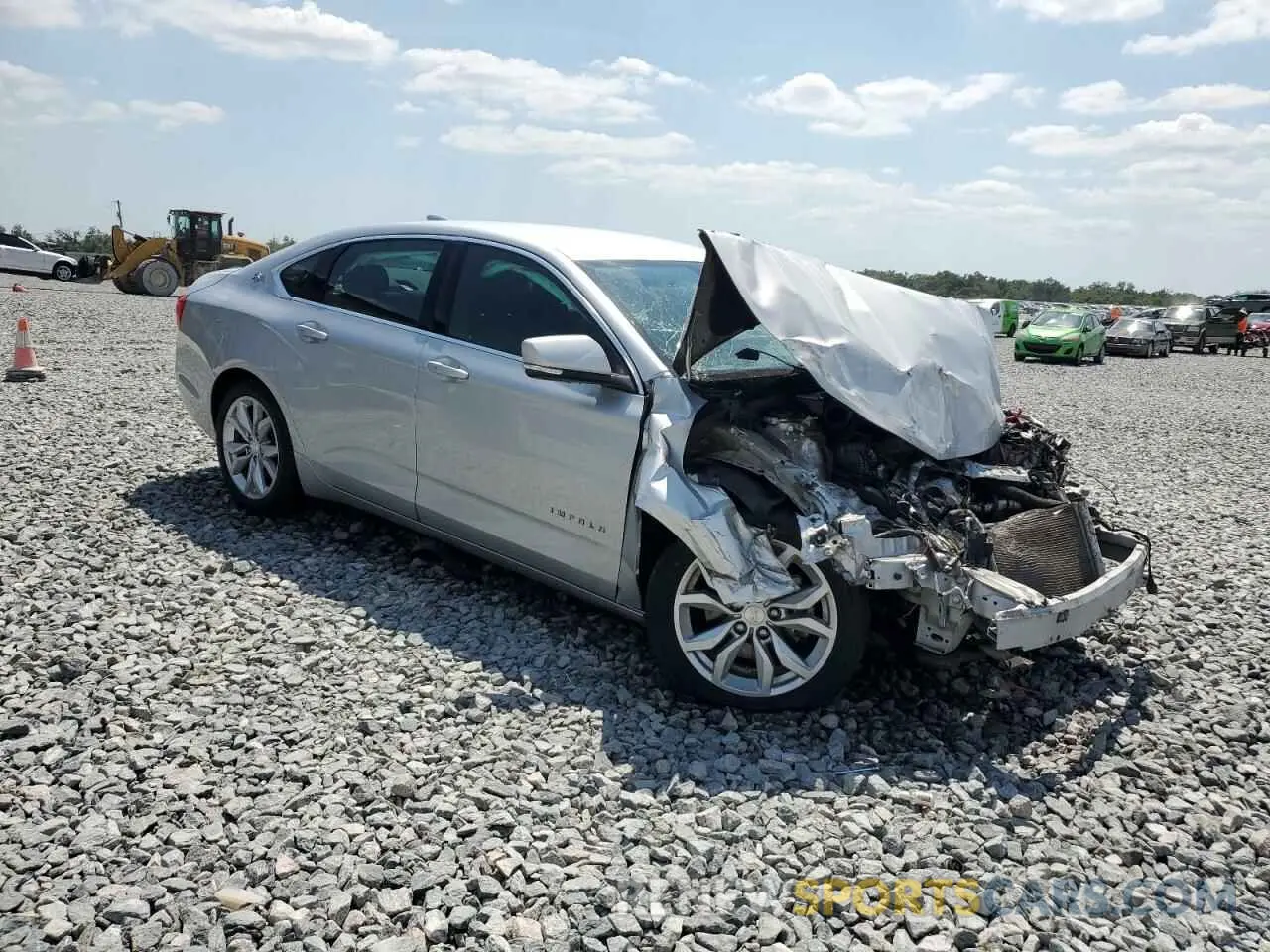 4 Photograph of a damaged car 2G11Z5SAXK9134366 CHEVROLET IMPALA 2019