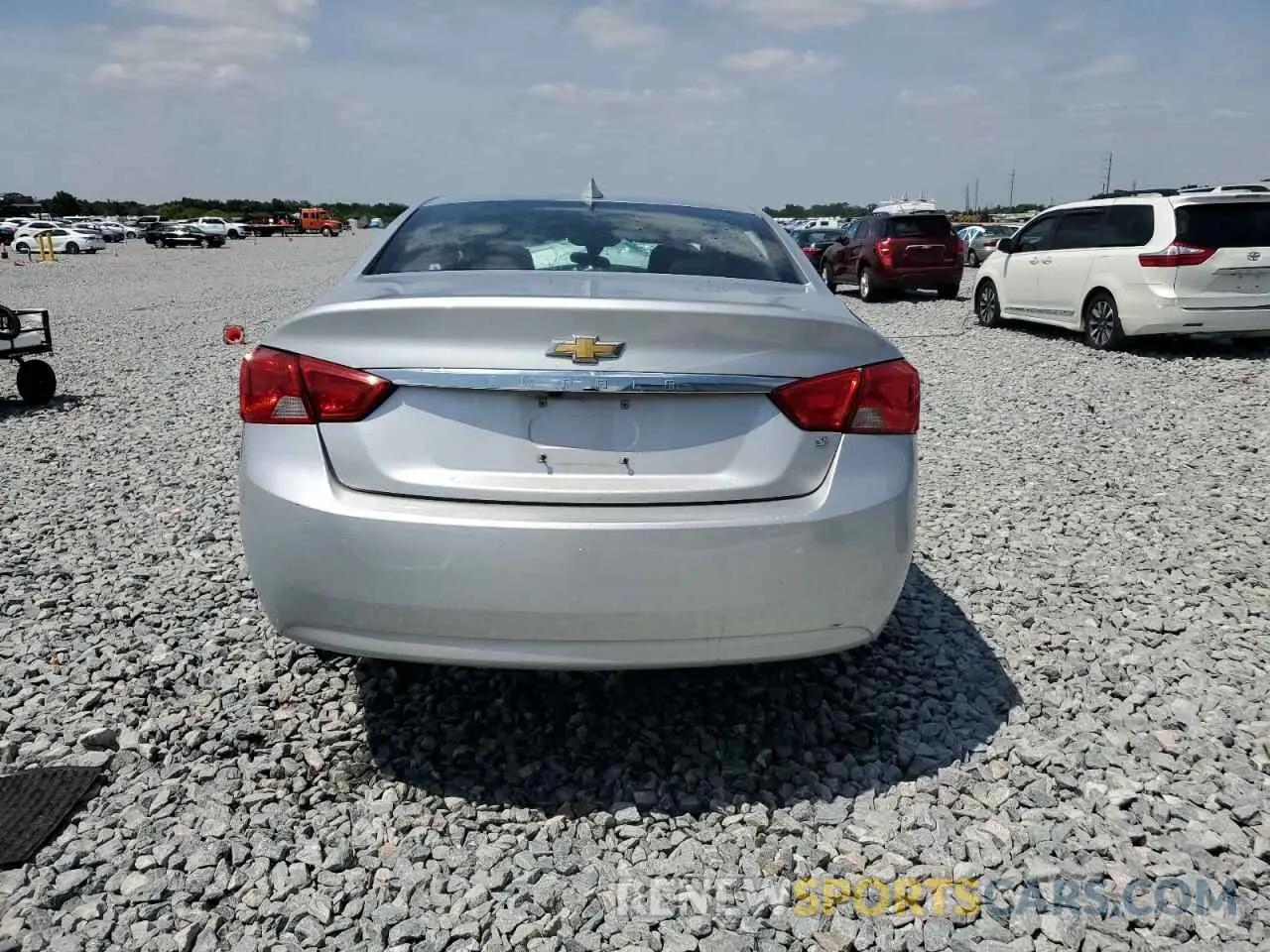 6 Photograph of a damaged car 2G11Z5SAXK9134366 CHEVROLET IMPALA 2019