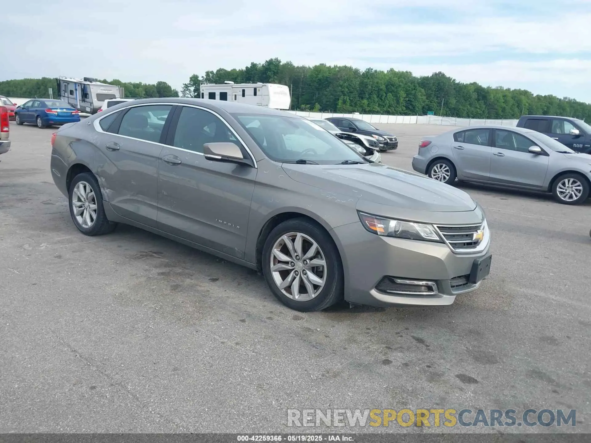 1 Photograph of a damaged car 2G11Z5SAXK9135498 CHEVROLET IMPALA 2019