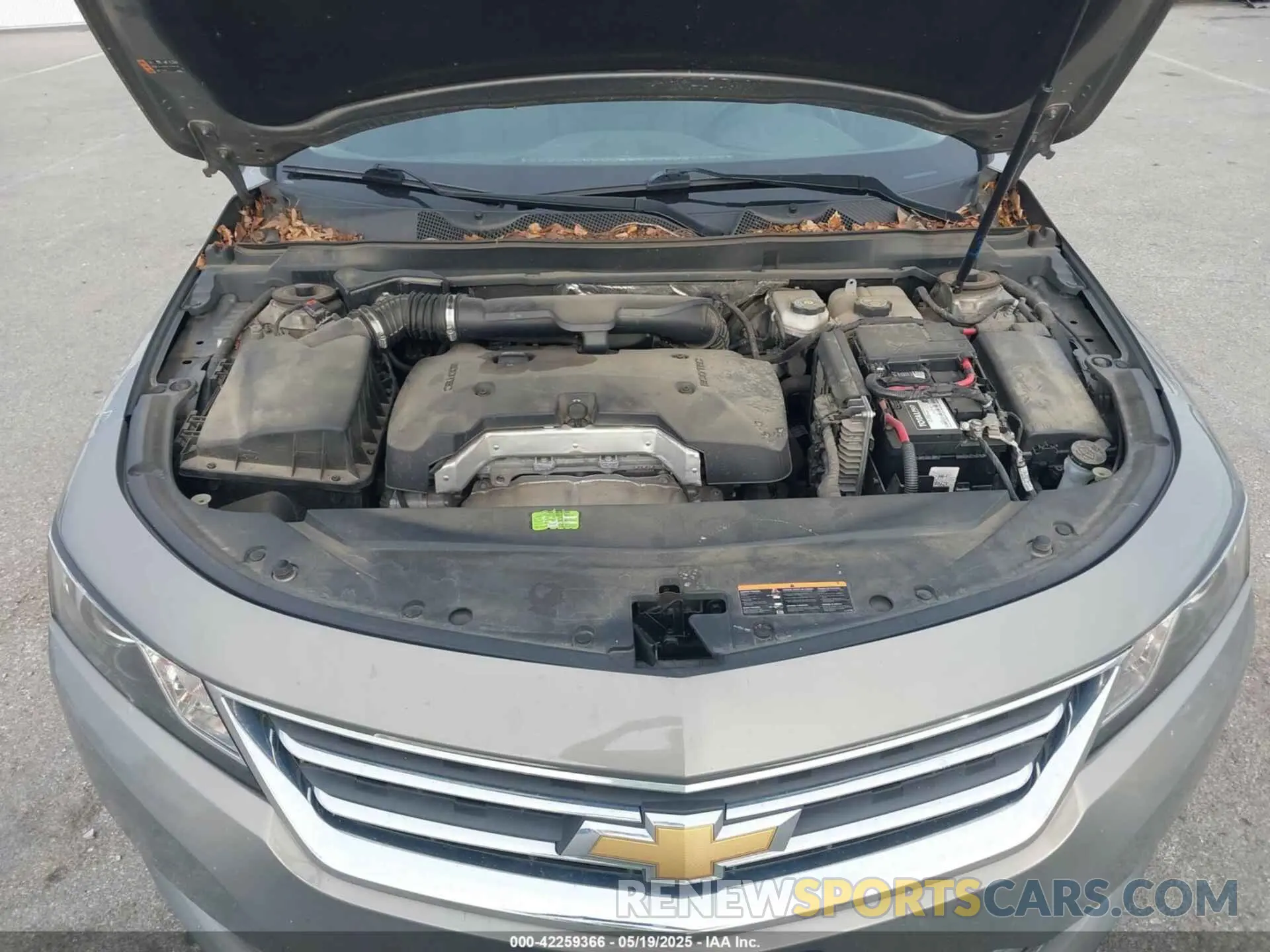 10 Photograph of a damaged car 2G11Z5SAXK9135498 CHEVROLET IMPALA 2019