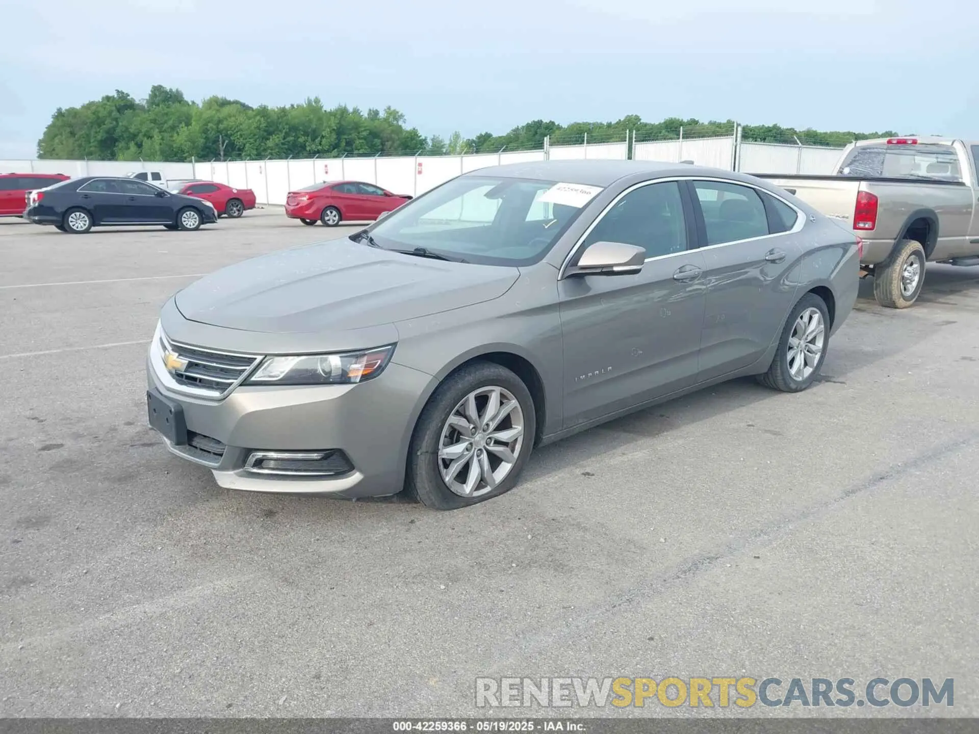 2 Photograph of a damaged car 2G11Z5SAXK9135498 CHEVROLET IMPALA 2019