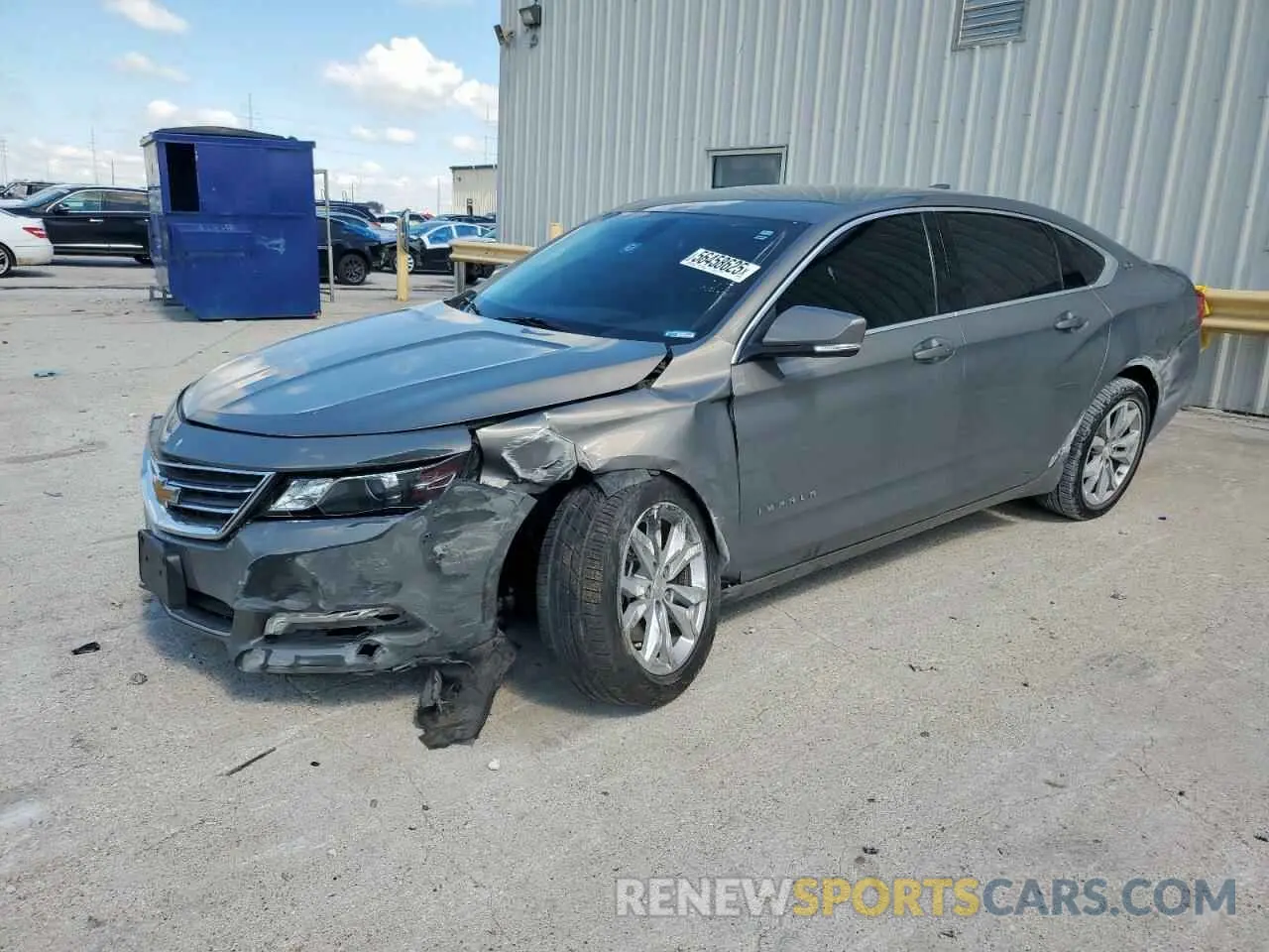 1 Photograph of a damaged car 2G11Z5SAXK9149451 CHEVROLET IMPALA 2019