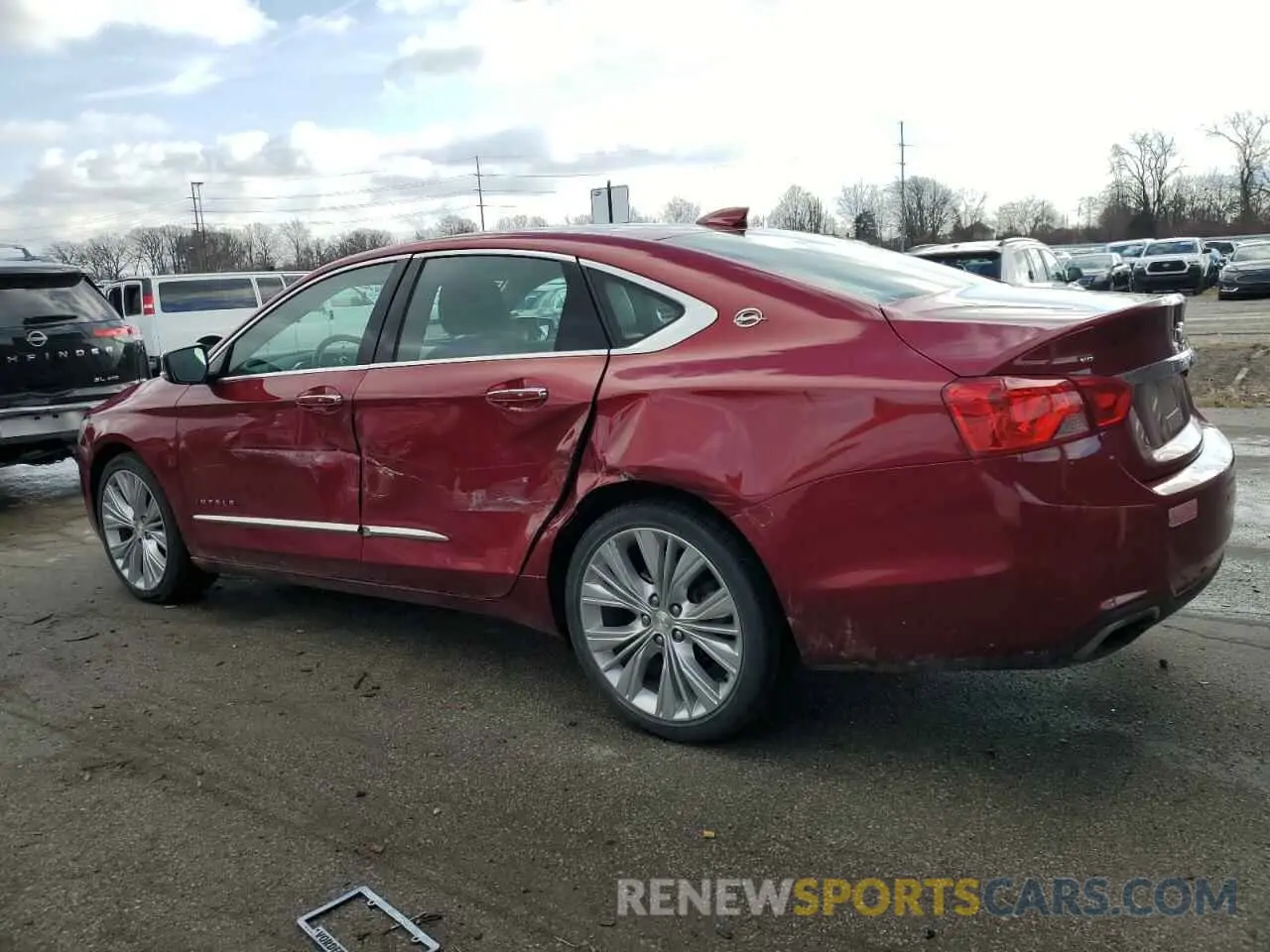 2 Photograph of a damaged car 1G1105S33LU104979 CHEVROLET IMPALA 2020
