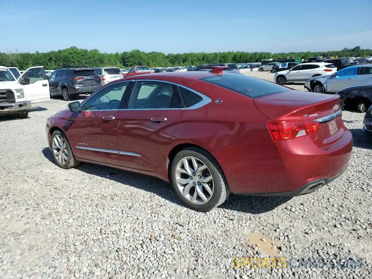 2 Photograph of a damaged car 1G1105S34LU106384 CHEVROLET IMPALA 2020