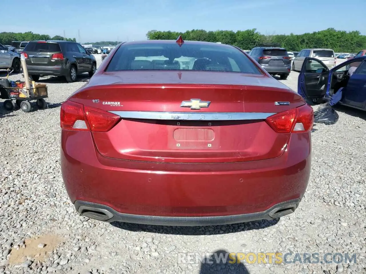 6 Photograph of a damaged car 1G1105S34LU106384 CHEVROLET IMPALA 2020
