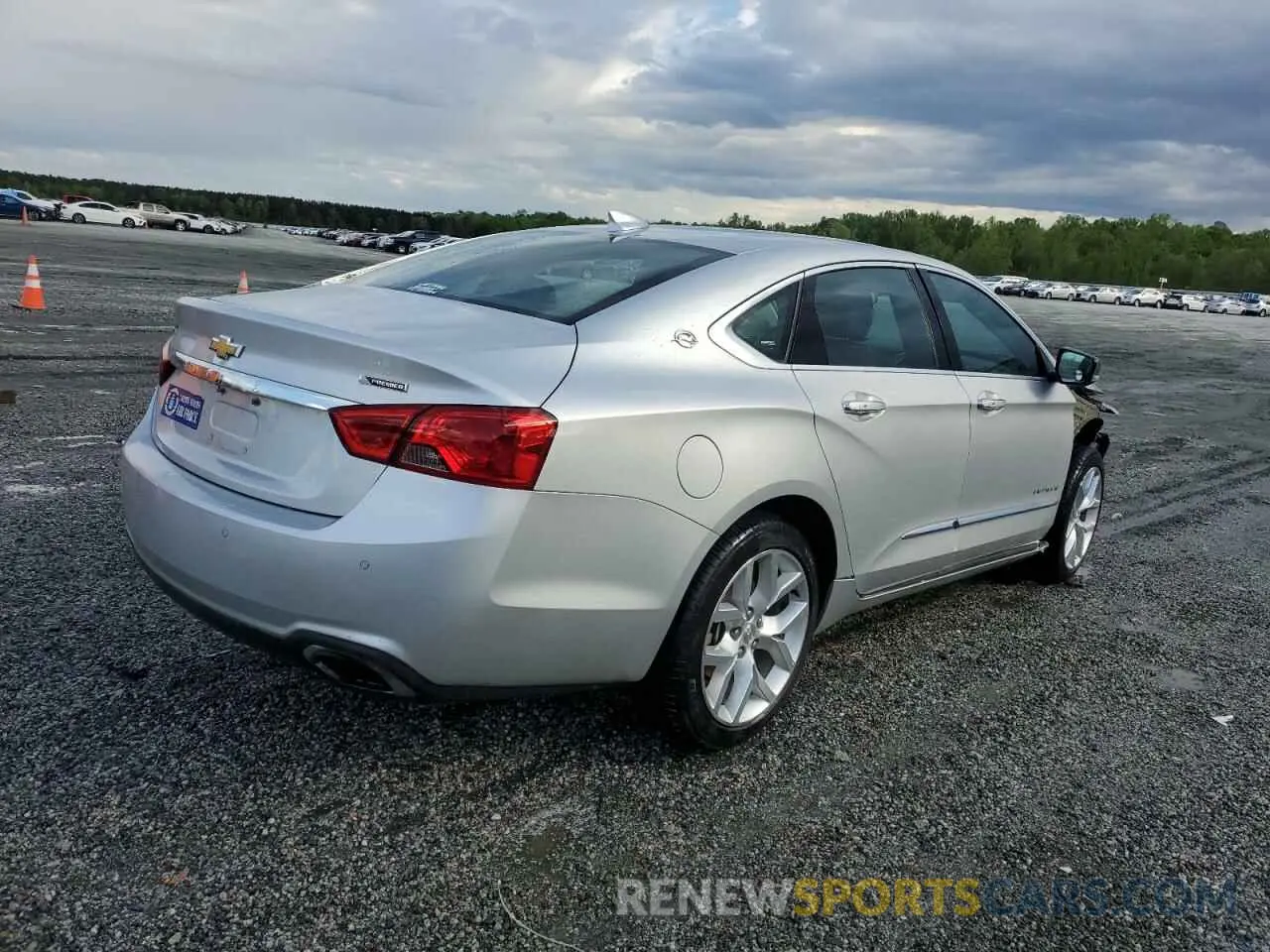 3 Photograph of a damaged car 1G1105S35LU105003 CHEVROLET IMPALA 2020