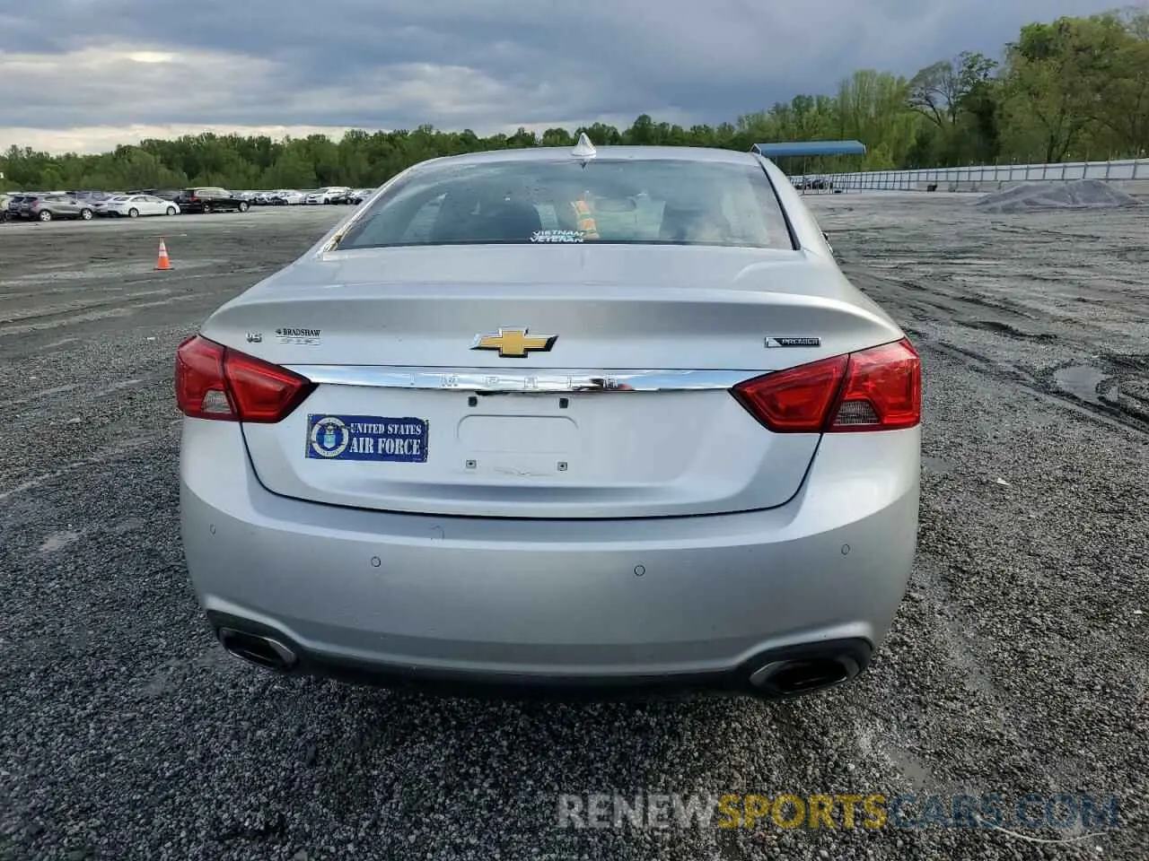 6 Photograph of a damaged car 1G1105S35LU105003 CHEVROLET IMPALA 2020