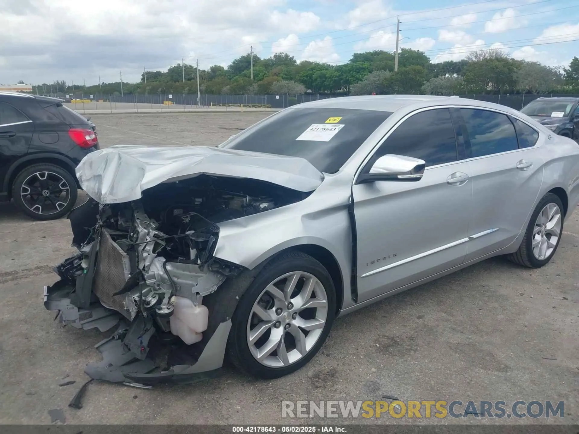 2 Photograph of a damaged car 1G1105S35LU112811 CHEVROLET IMPALA 2020