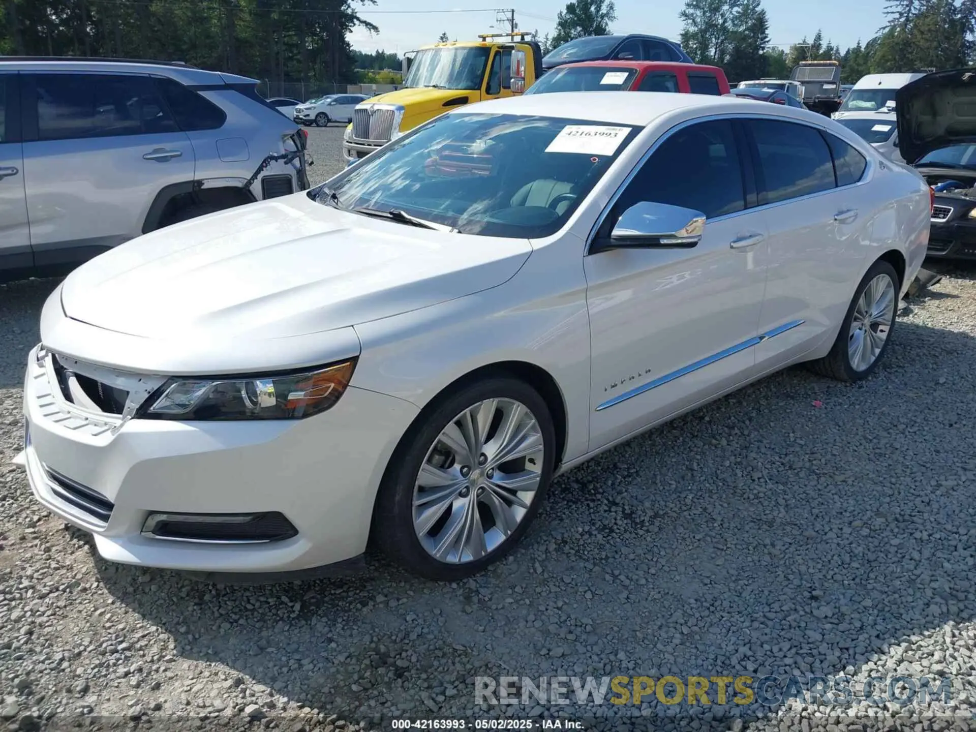 2 Photograph of a damaged car 1G1105S35LU114770 CHEVROLET IMPALA 2020