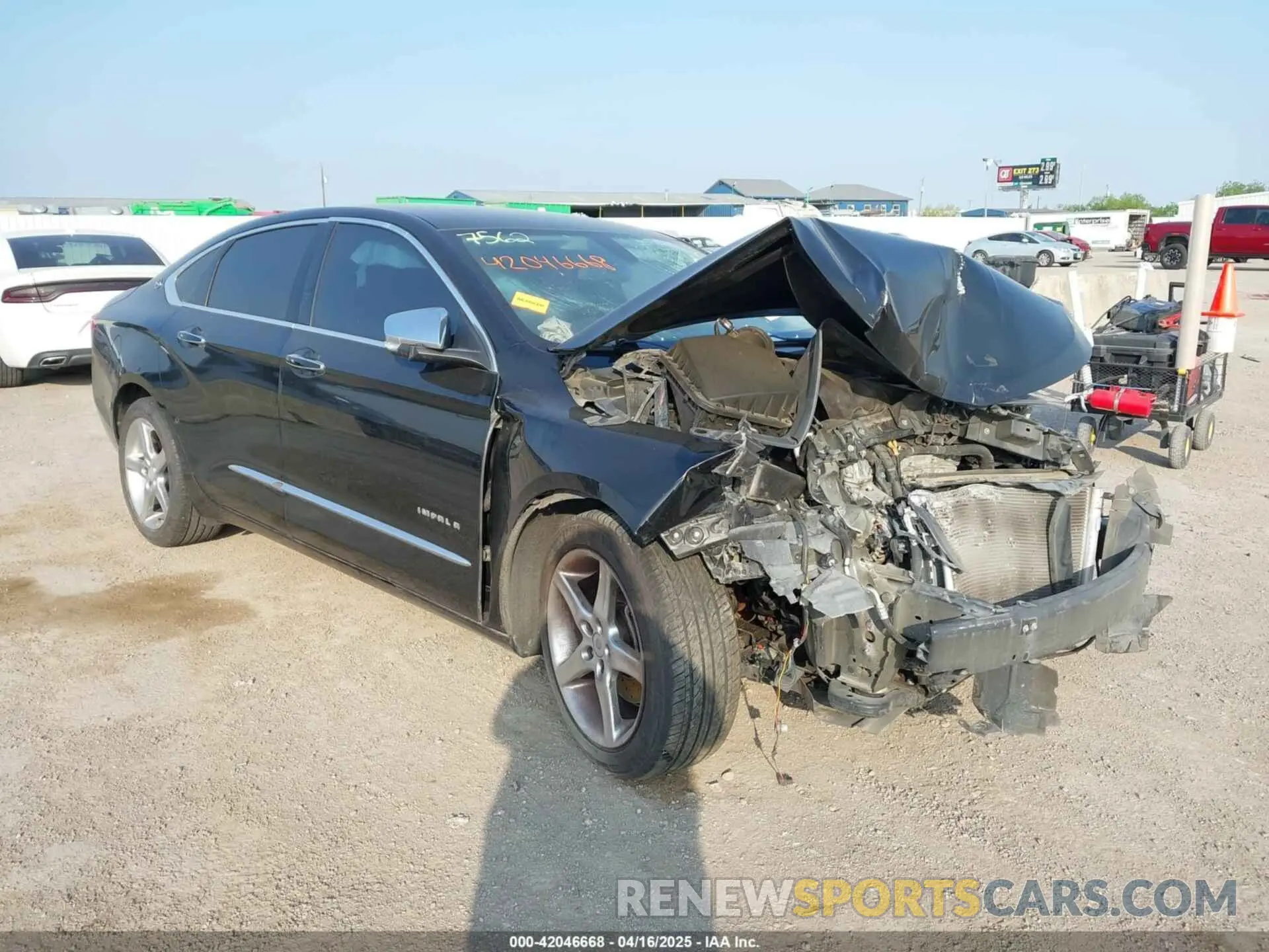 1 Photograph of a damaged car 1G1105S37LU107562 CHEVROLET IMPALA 2020