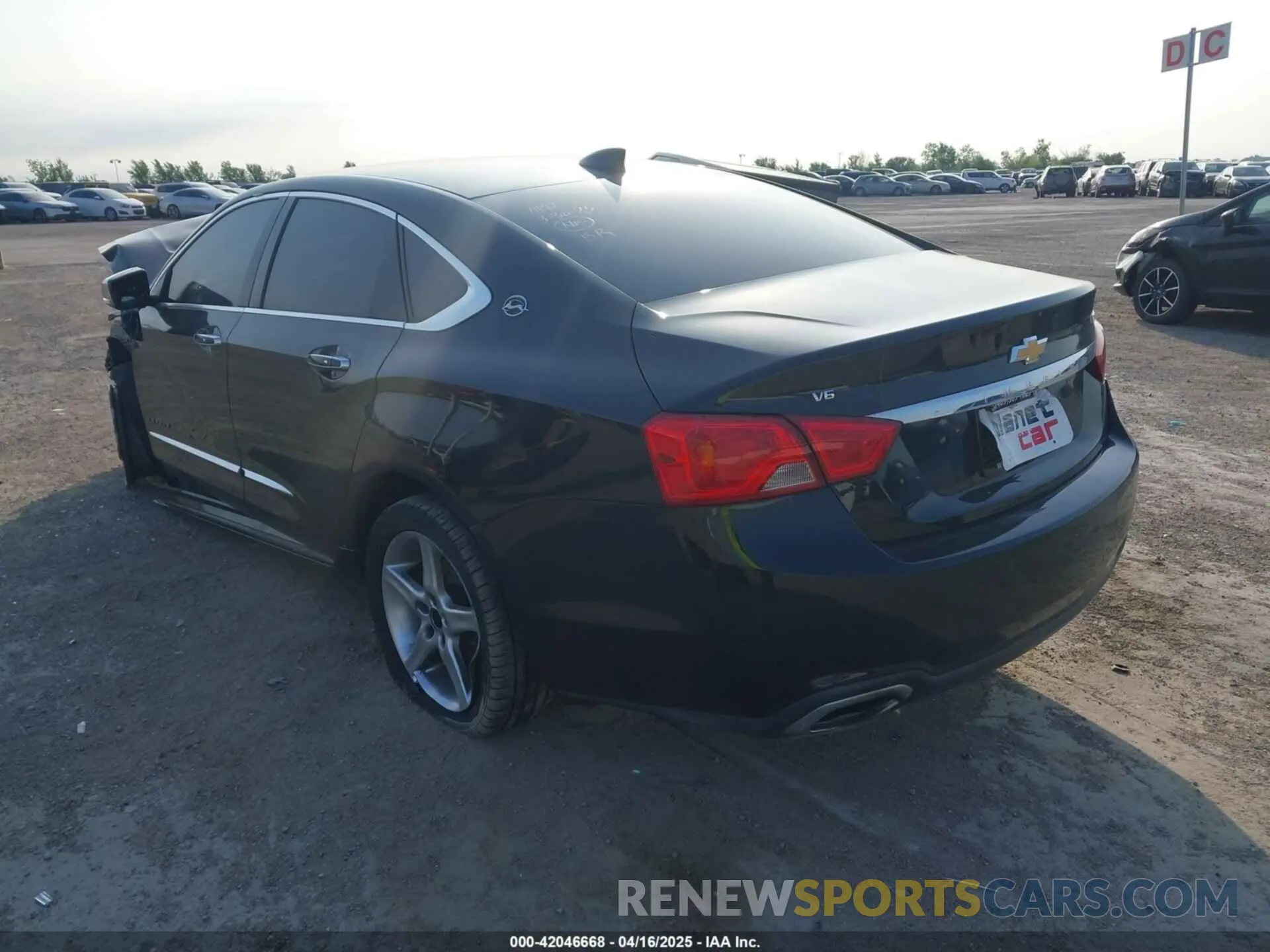 3 Photograph of a damaged car 1G1105S37LU107562 CHEVROLET IMPALA 2020