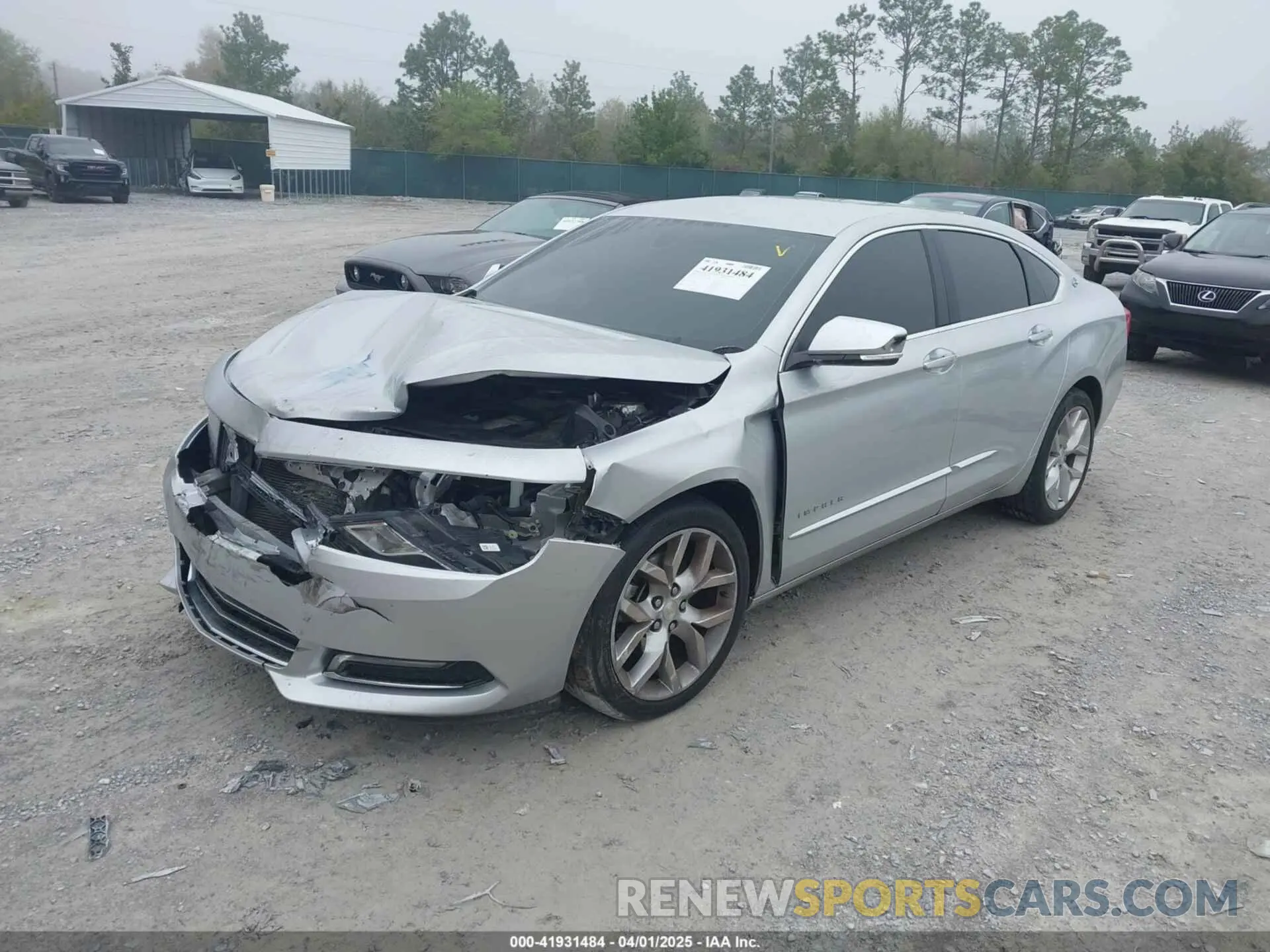 2 Photograph of a damaged car 1G1105S37LU112387 CHEVROLET IMPALA 2020