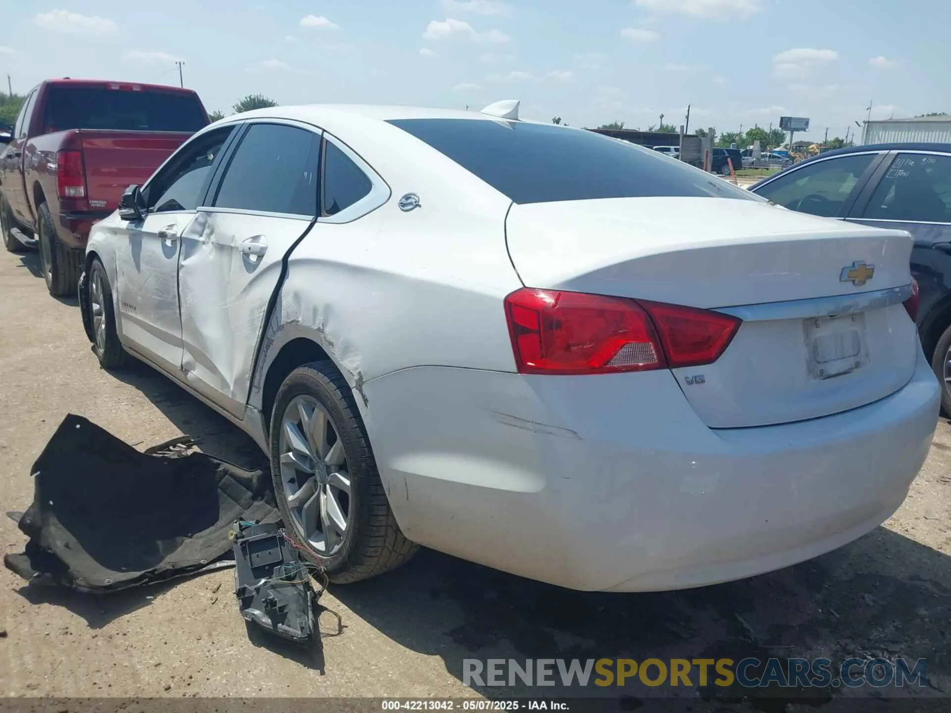 3 Photograph of a damaged car 1G11Z5S31LU102685 CHEVROLET IMPALA 2020