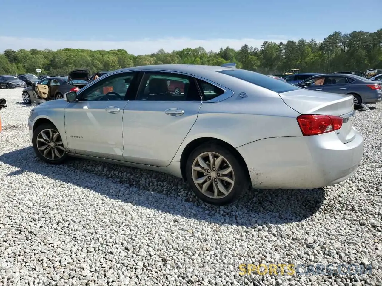 2 Photograph of a damaged car 1G11Z5S32LU106339 CHEVROLET IMPALA 2020