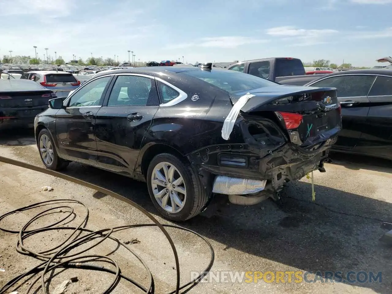 2 Photograph of a damaged car 1G11Z5S34LU112143 CHEVROLET IMPALA 2020