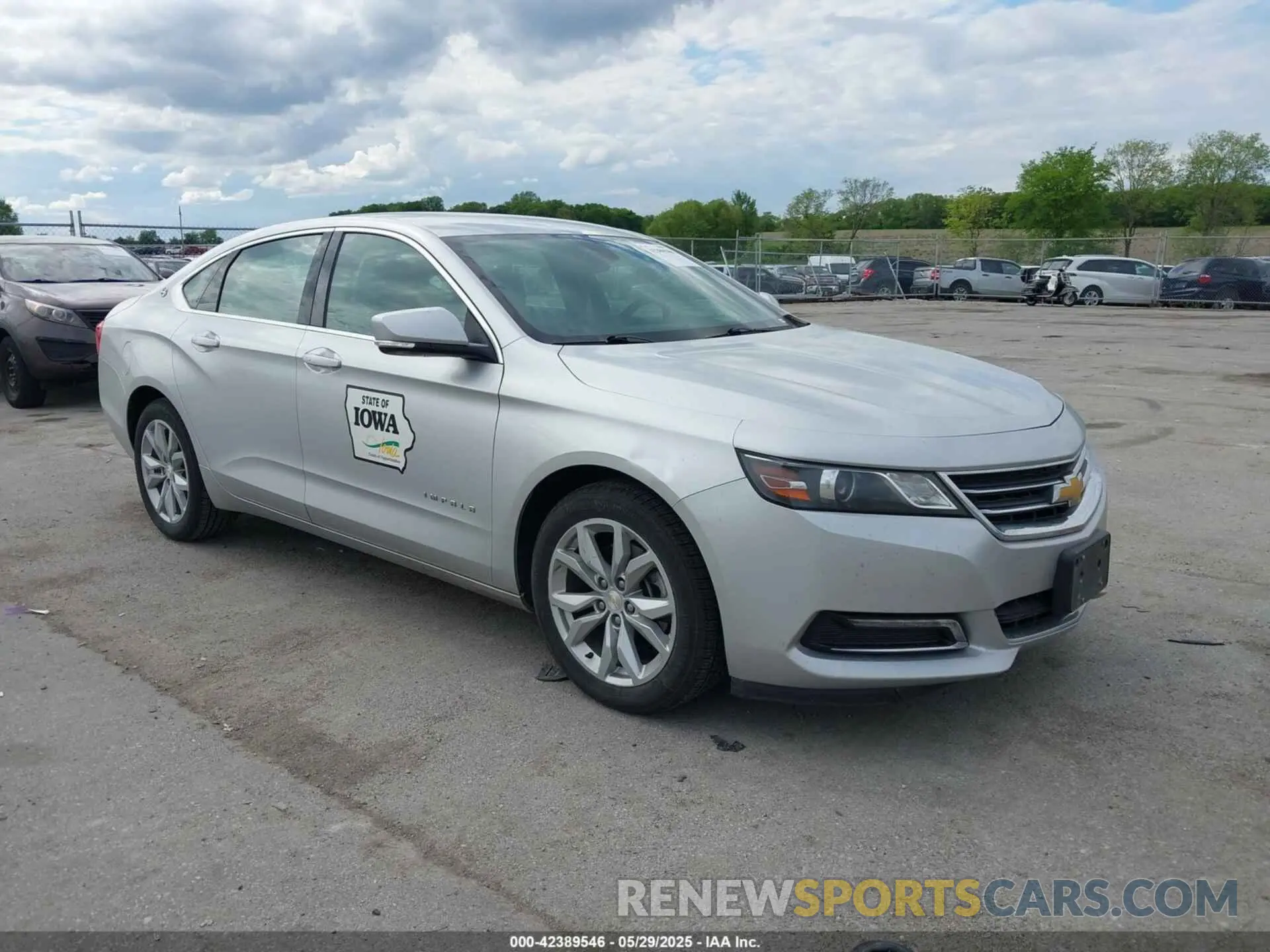 1 Photograph of a damaged car 1G11Z5S35LU107436 CHEVROLET IMPALA 2020