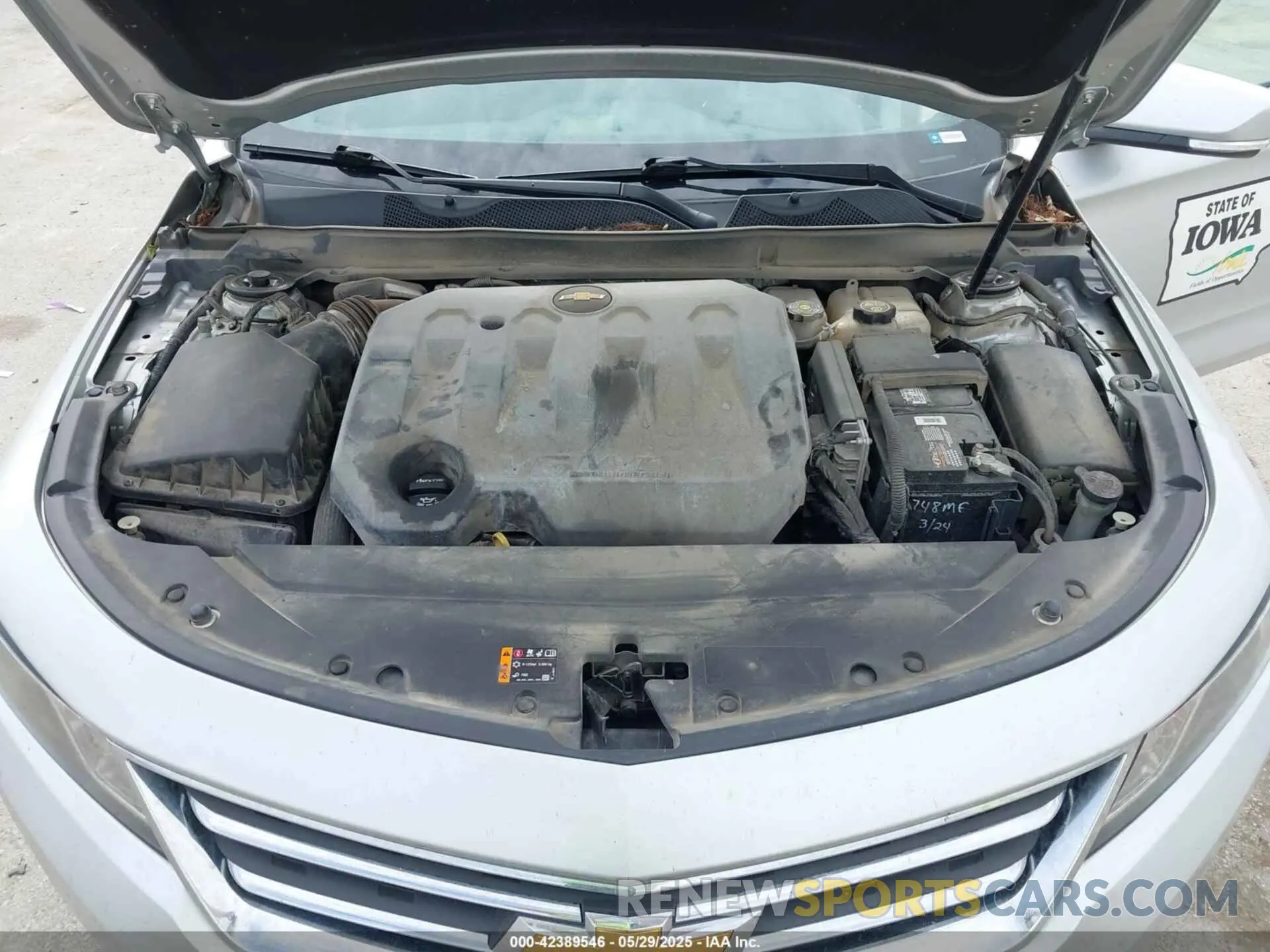 10 Photograph of a damaged car 1G11Z5S35LU107436 CHEVROLET IMPALA 2020