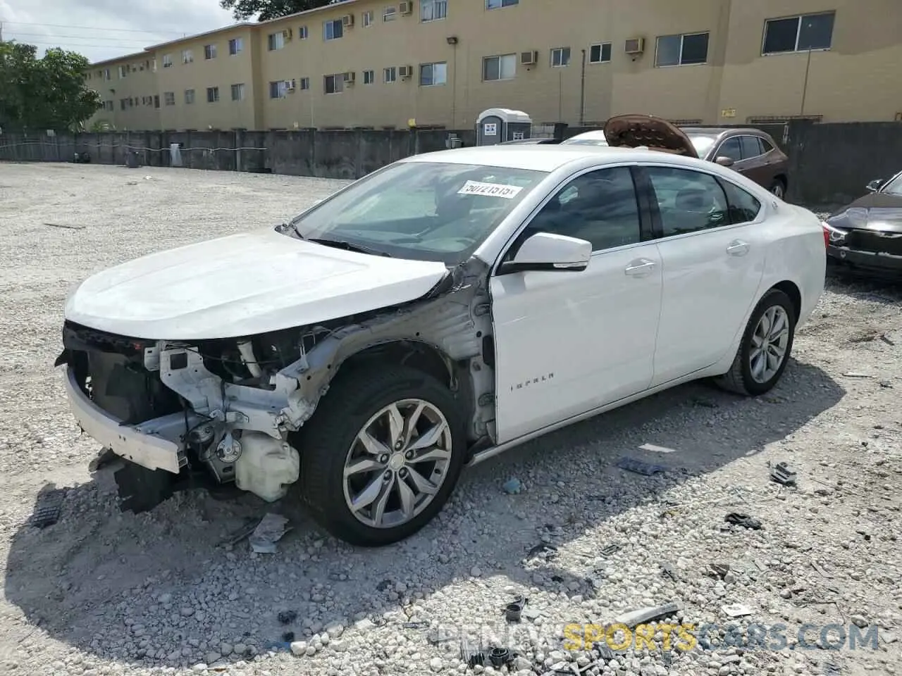1 Photograph of a damaged car 1G11Z5S37LU111200 CHEVROLET IMPALA 2020