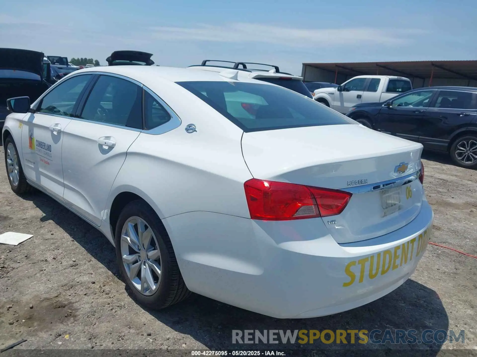 3 Photograph of a damaged car 1G11Z5S38LU115398 CHEVROLET IMPALA 2020