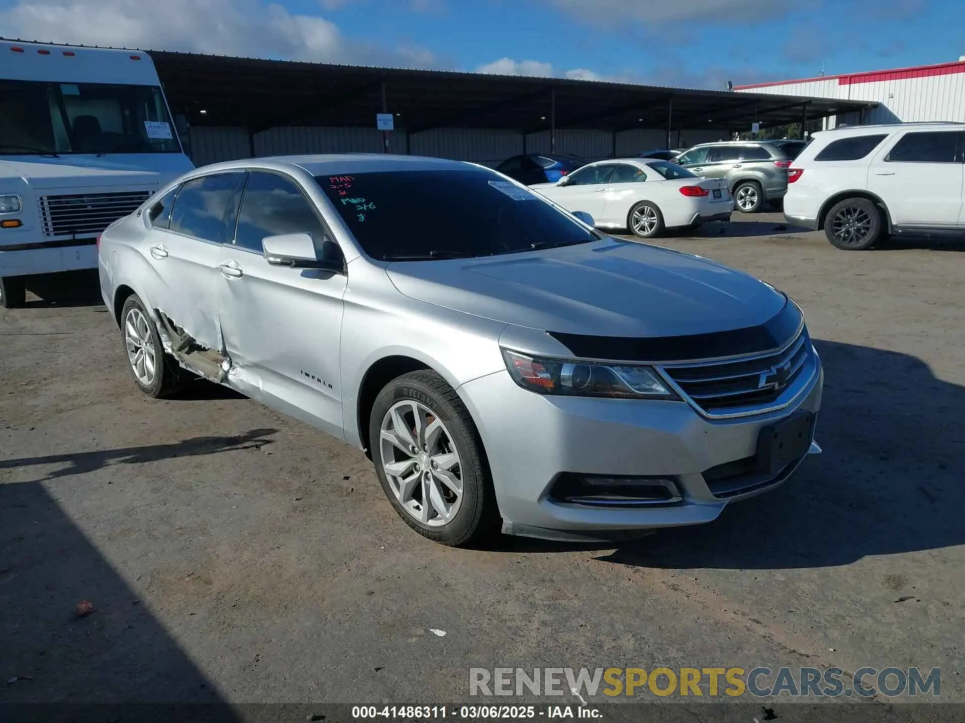 1 Photograph of a damaged car 1G11Z5S3XLU102944 CHEVROLET IMPALA 2020