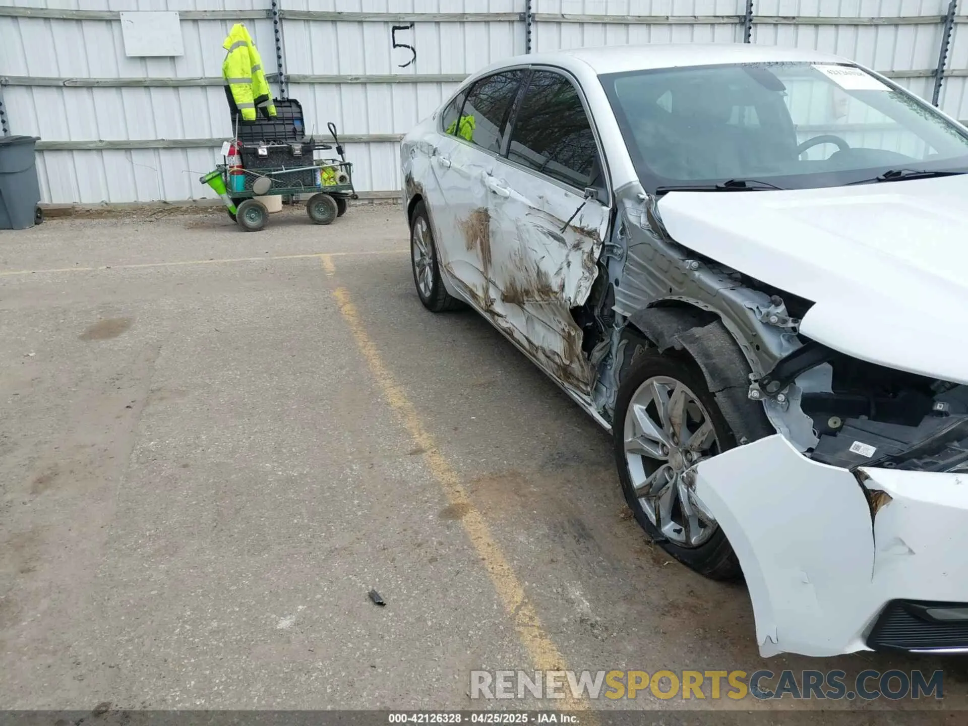 6 Photograph of a damaged car 1G11Z5S3XLU110431 CHEVROLET IMPALA 2020