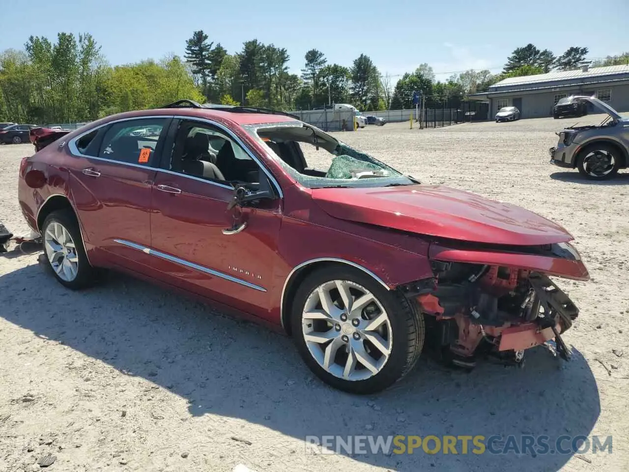 4 Photograph of a damaged car 2G1105S31L9102435 CHEVROLET IMPALA 2020