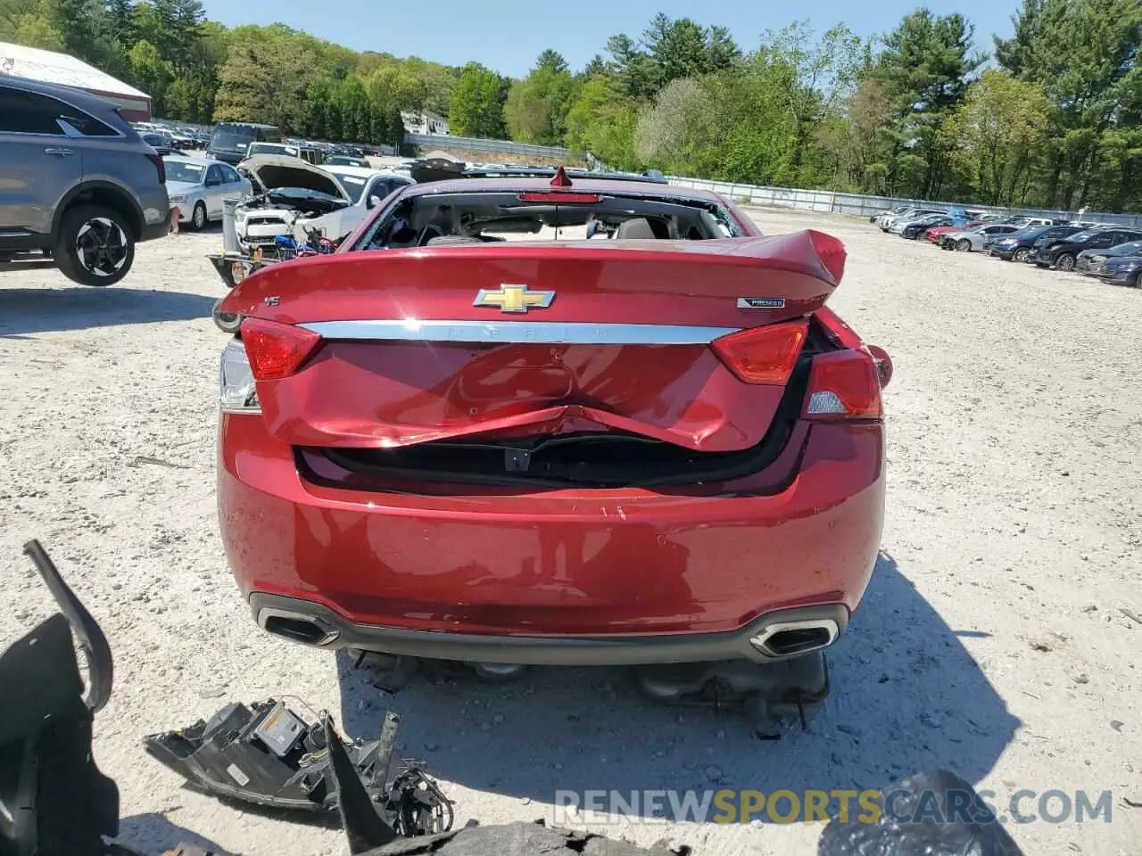 6 Photograph of a damaged car 2G1105S31L9102435 CHEVROLET IMPALA 2020