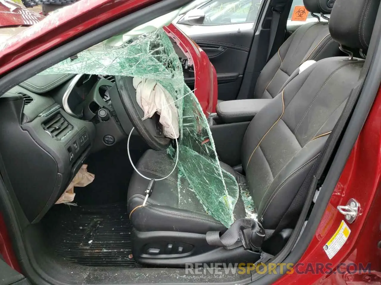 7 Photograph of a damaged car 2G1105S31L9102435 CHEVROLET IMPALA 2020