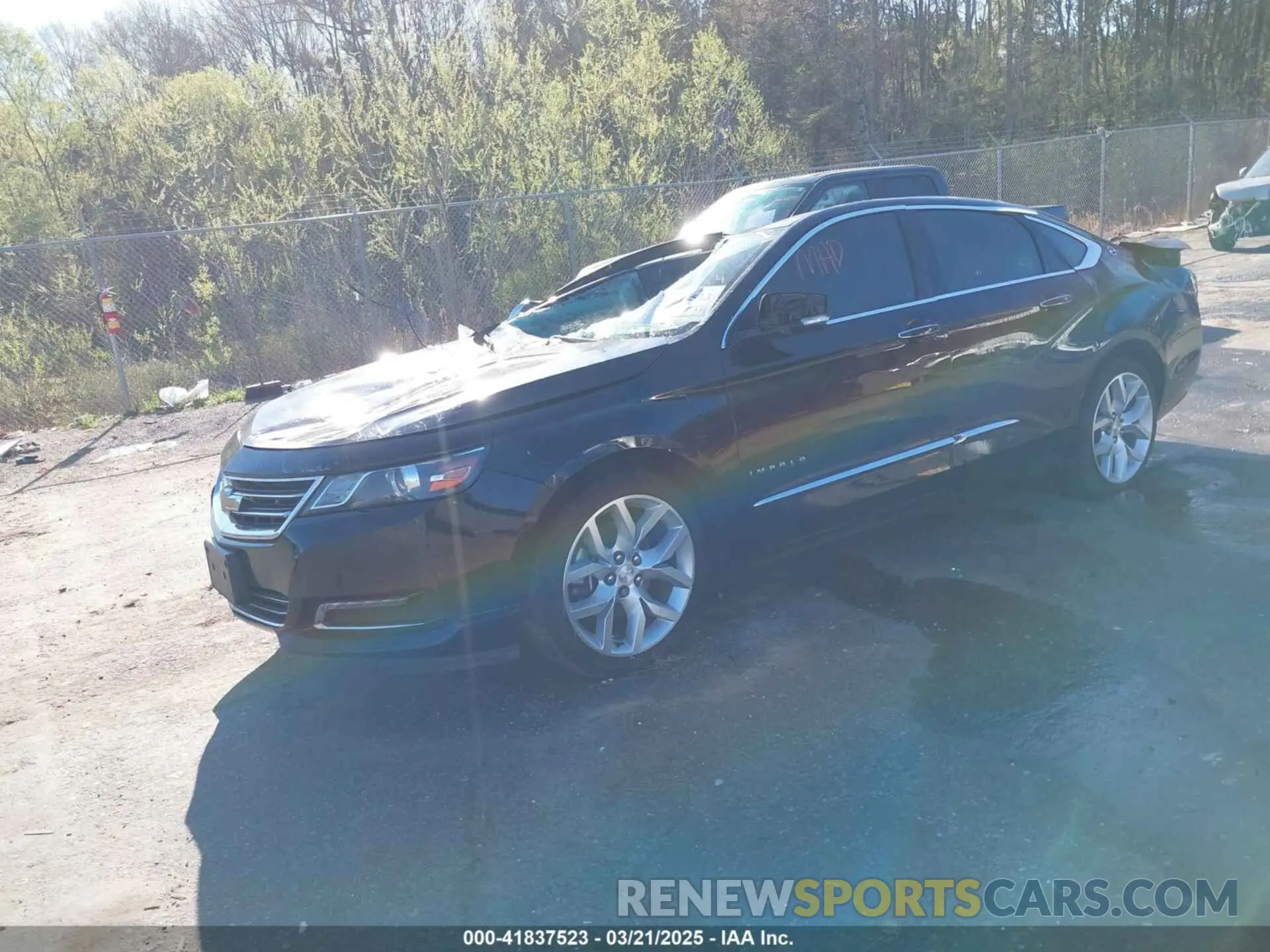 2 Photograph of a damaged car 2G1105S32L9101536 CHEVROLET IMPALA 2020