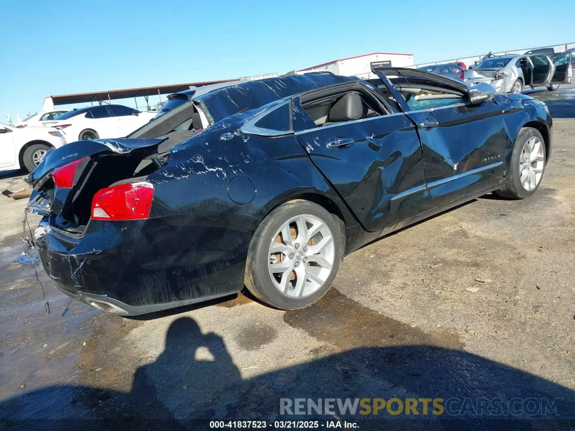 4 Photograph of a damaged car 2G1105S32L9101536 CHEVROLET IMPALA 2020