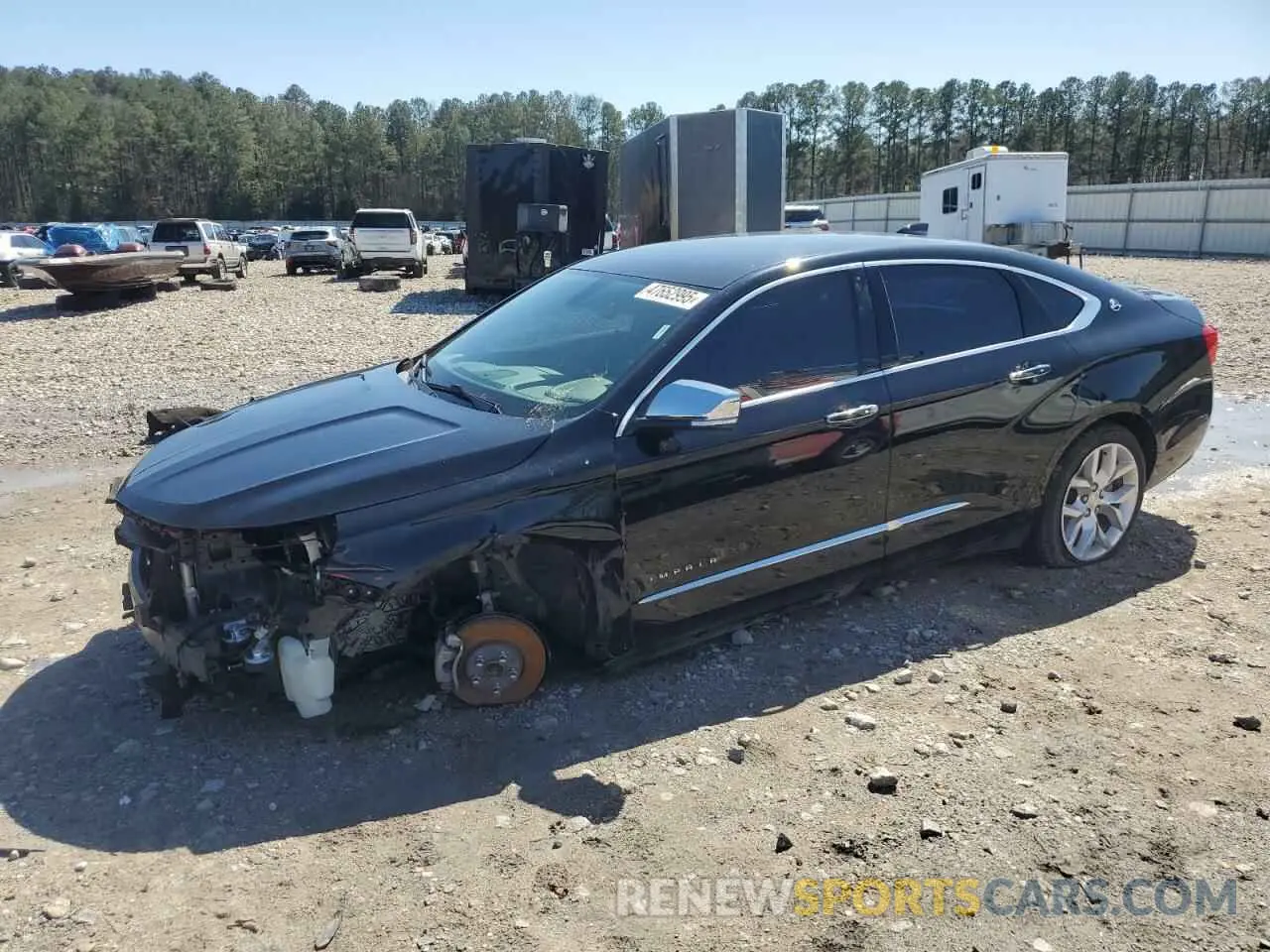 1 Photograph of a damaged car 2G1105S33L9100170 CHEVROLET IMPALA 2020