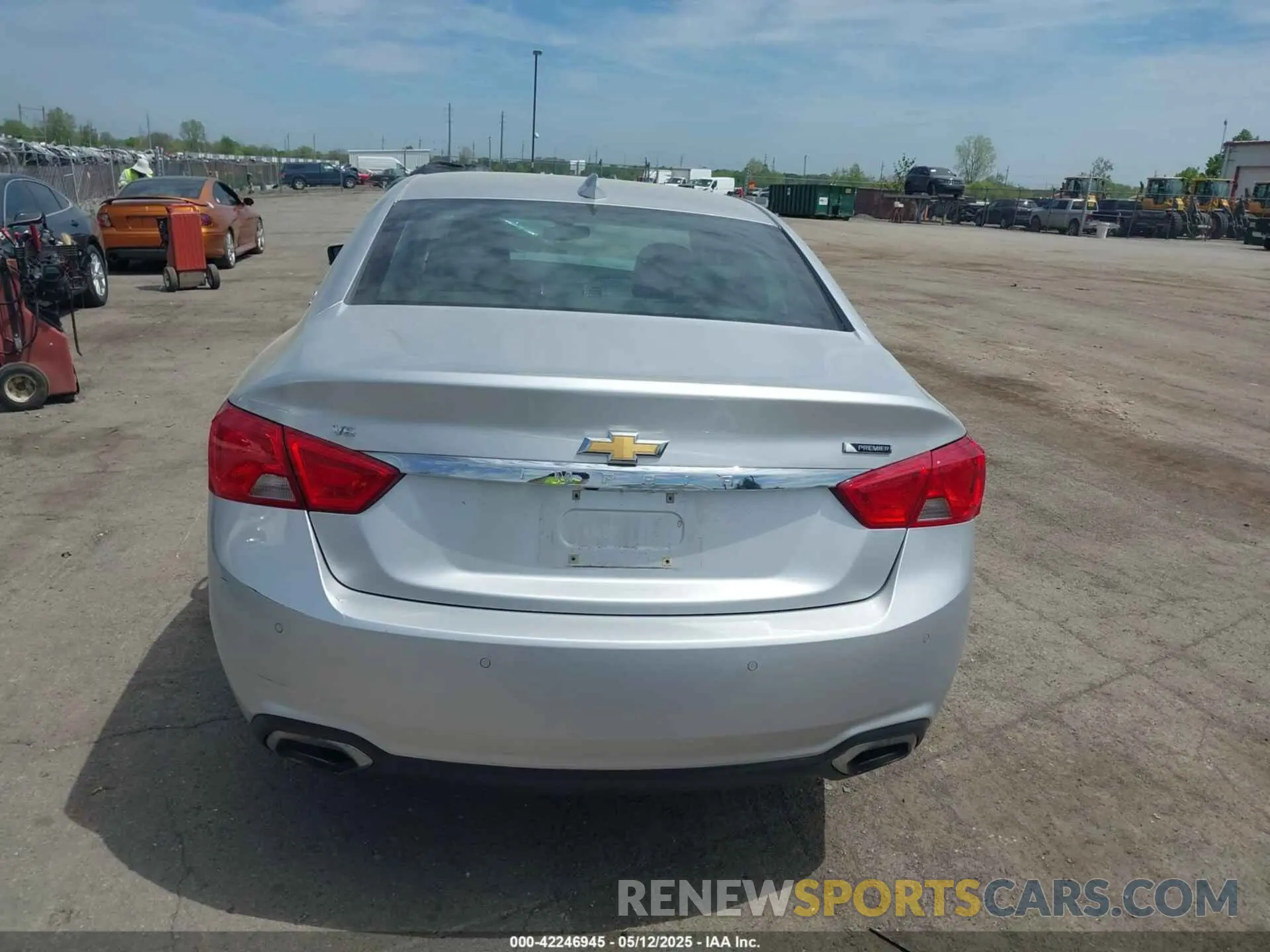15 Photograph of a damaged car 2G1105S33L9100587 CHEVROLET IMPALA 2020