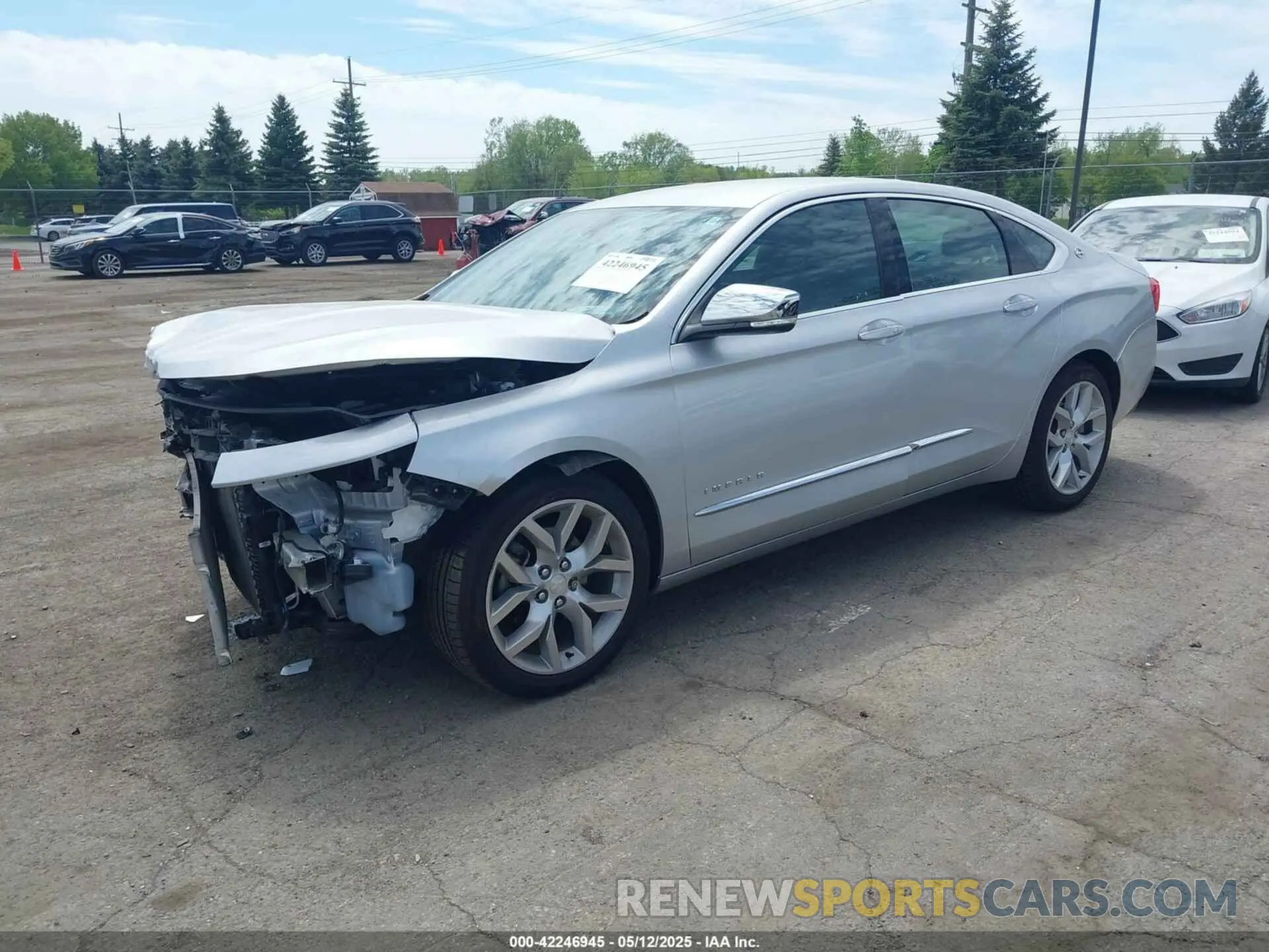 2 Photograph of a damaged car 2G1105S33L9100587 CHEVROLET IMPALA 2020