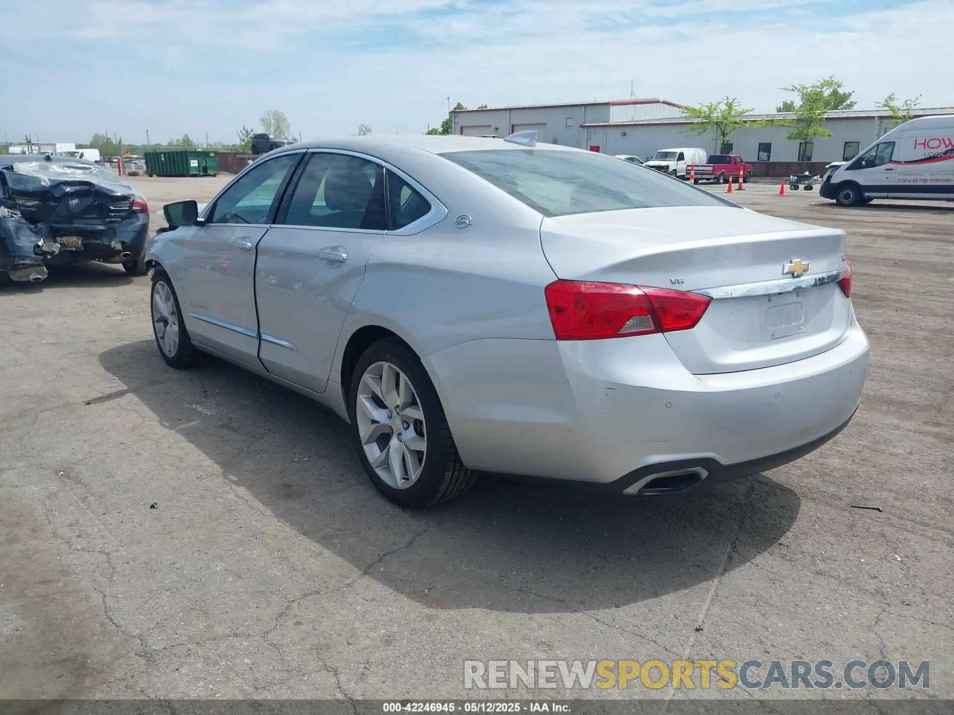 3 Photograph of a damaged car 2G1105S33L9100587 CHEVROLET IMPALA 2020