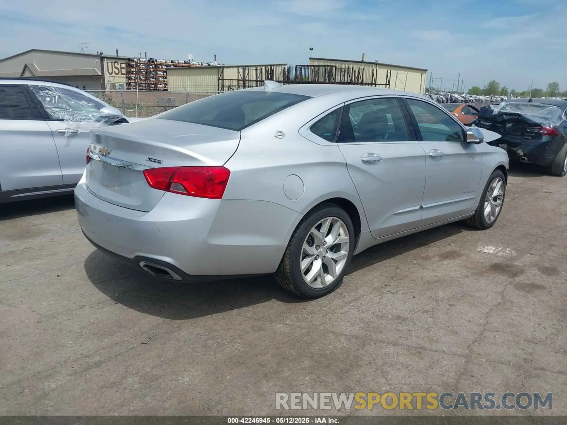 4 Photograph of a damaged car 2G1105S33L9100587 CHEVROLET IMPALA 2020