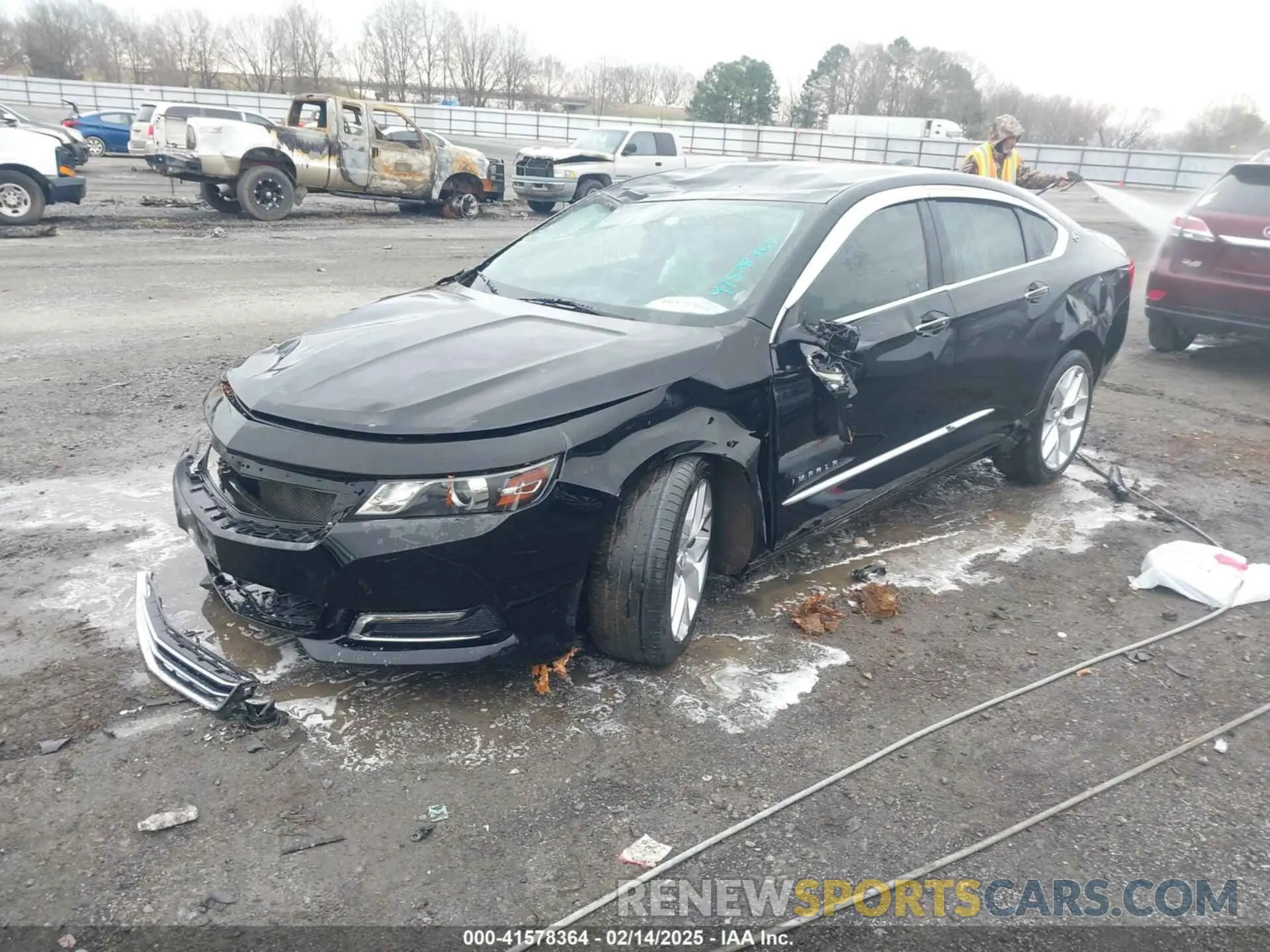 2 Photograph of a damaged car 2G1105S34L9101117 CHEVROLET IMPALA 2020