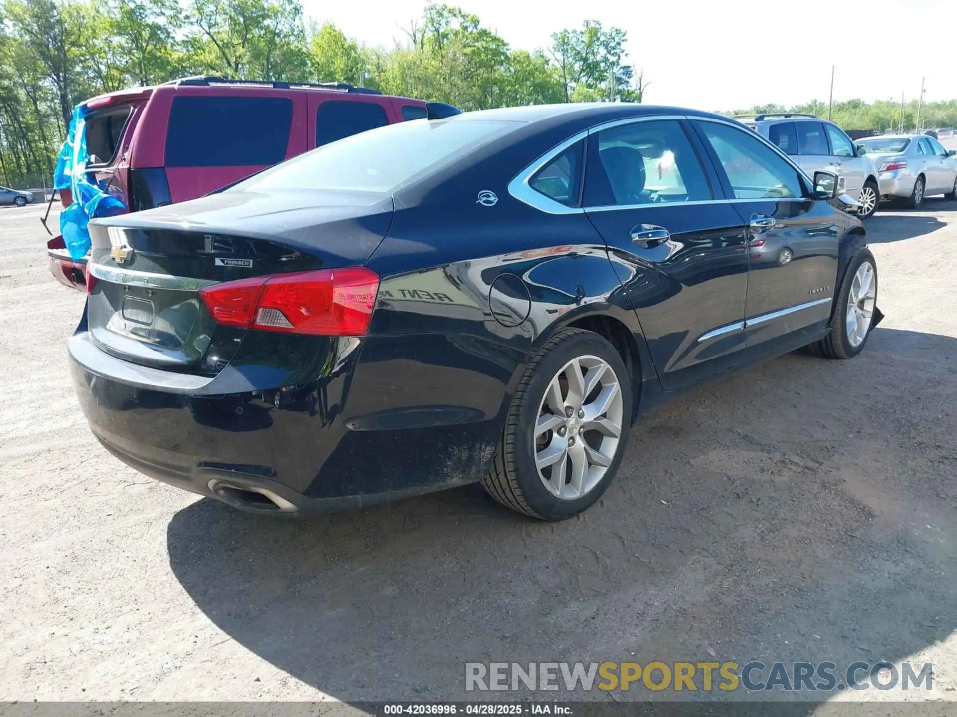 4 Photograph of a damaged car 2G1105S34L9103451 CHEVROLET IMPALA 2020