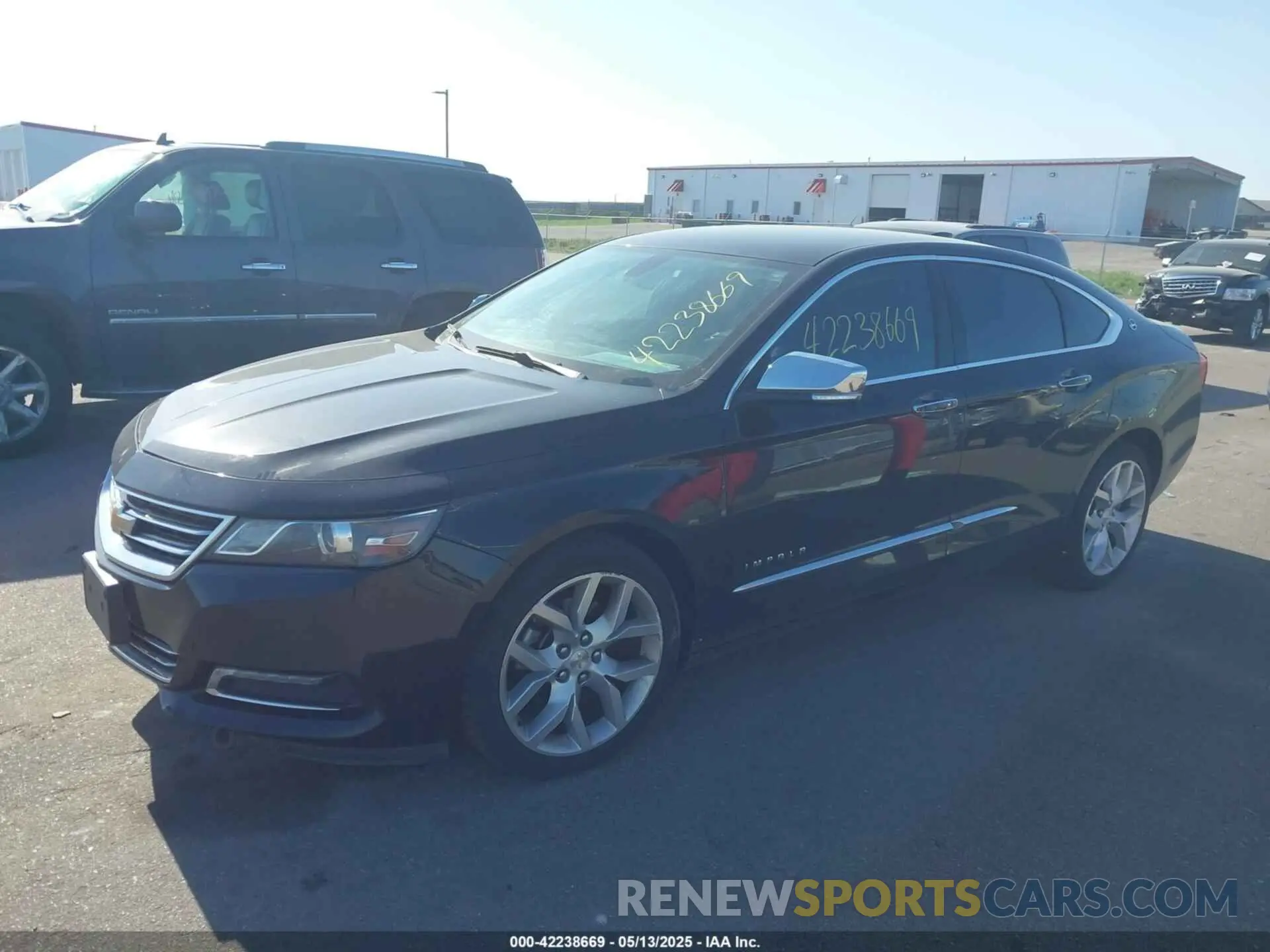 2 Photograph of a damaged car 2G1105S36L9100017 CHEVROLET IMPALA 2020