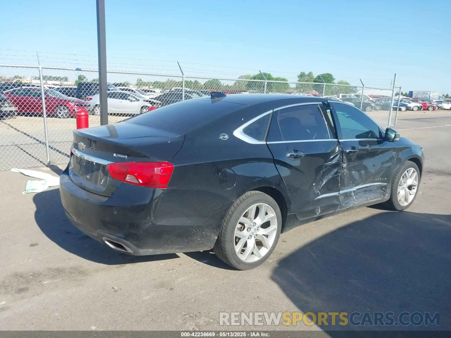 4 Photograph of a damaged car 2G1105S36L9100017 CHEVROLET IMPALA 2020