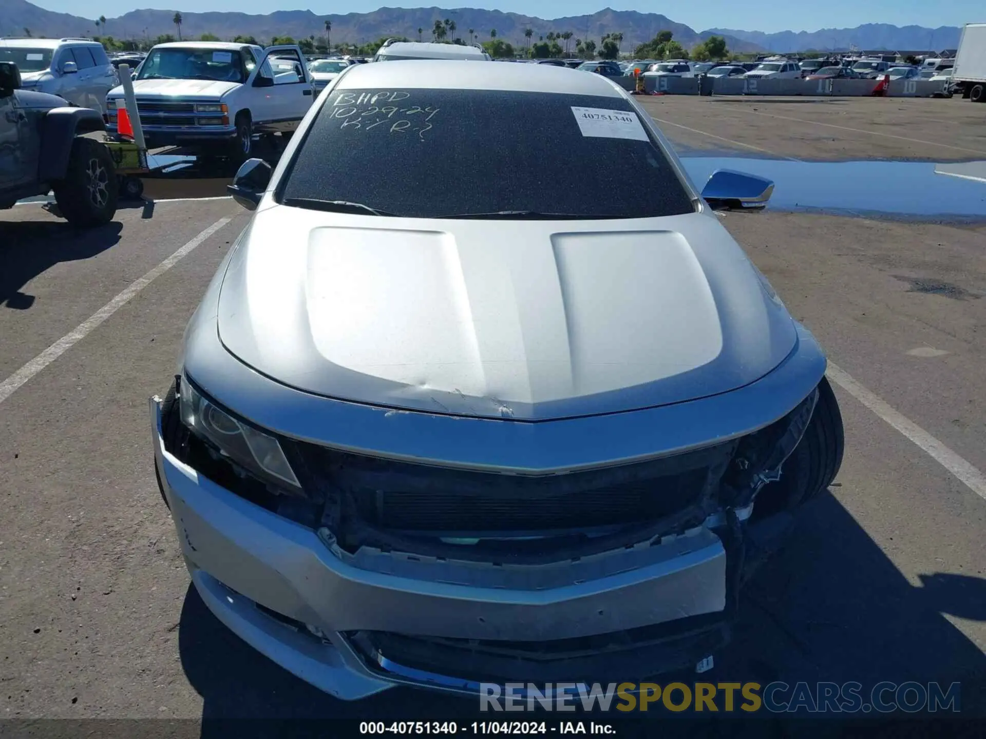 12 Photograph of a damaged car 2G11Z5S30L9104828 CHEVROLET IMPALA 2020
