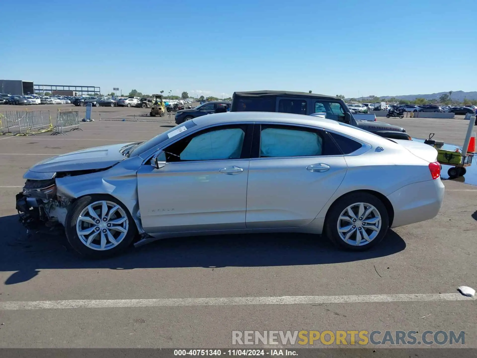 14 Photograph of a damaged car 2G11Z5S30L9104828 CHEVROLET IMPALA 2020