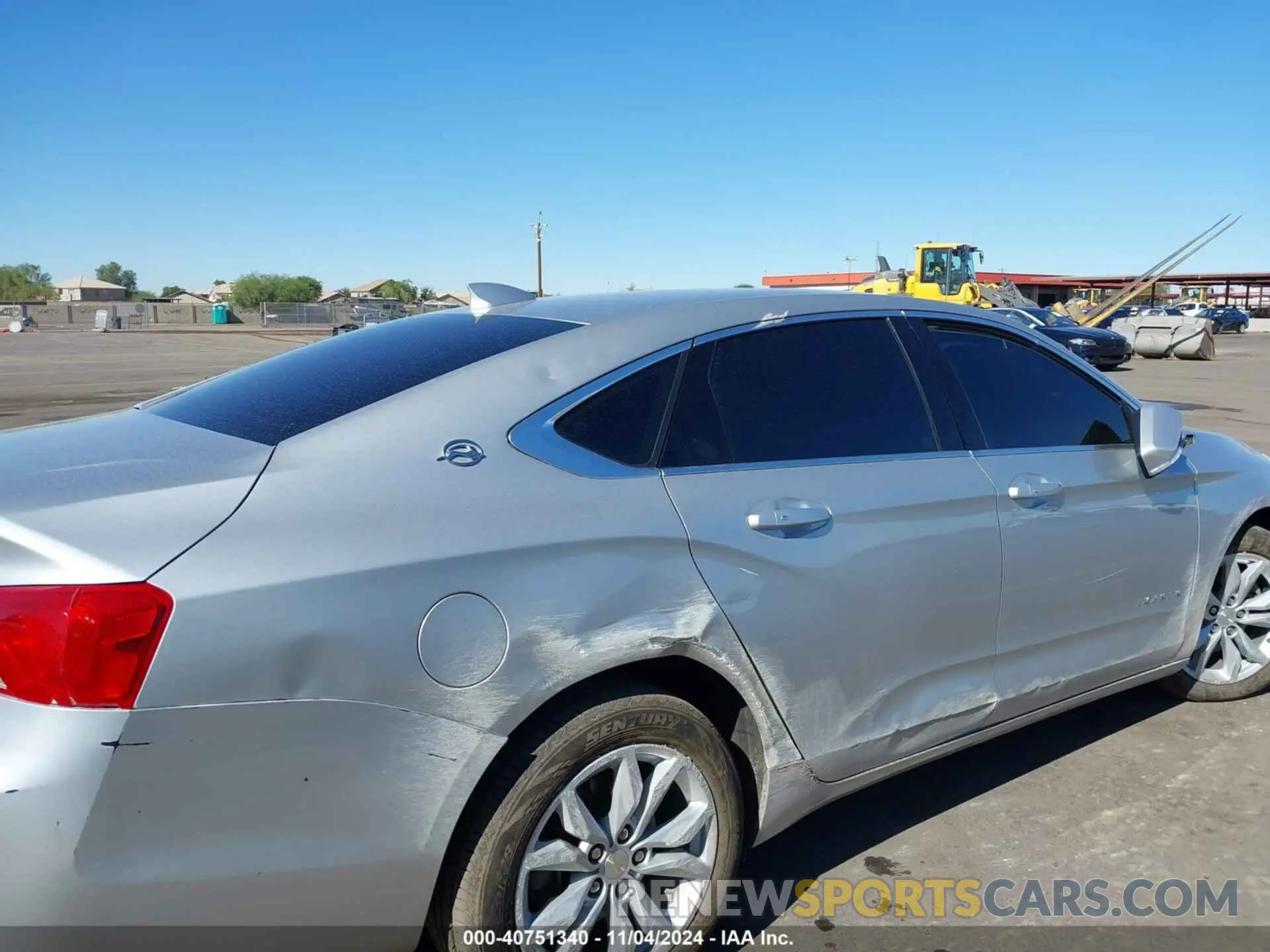 4 Photograph of a damaged car 2G11Z5S30L9104828 CHEVROLET IMPALA 2020