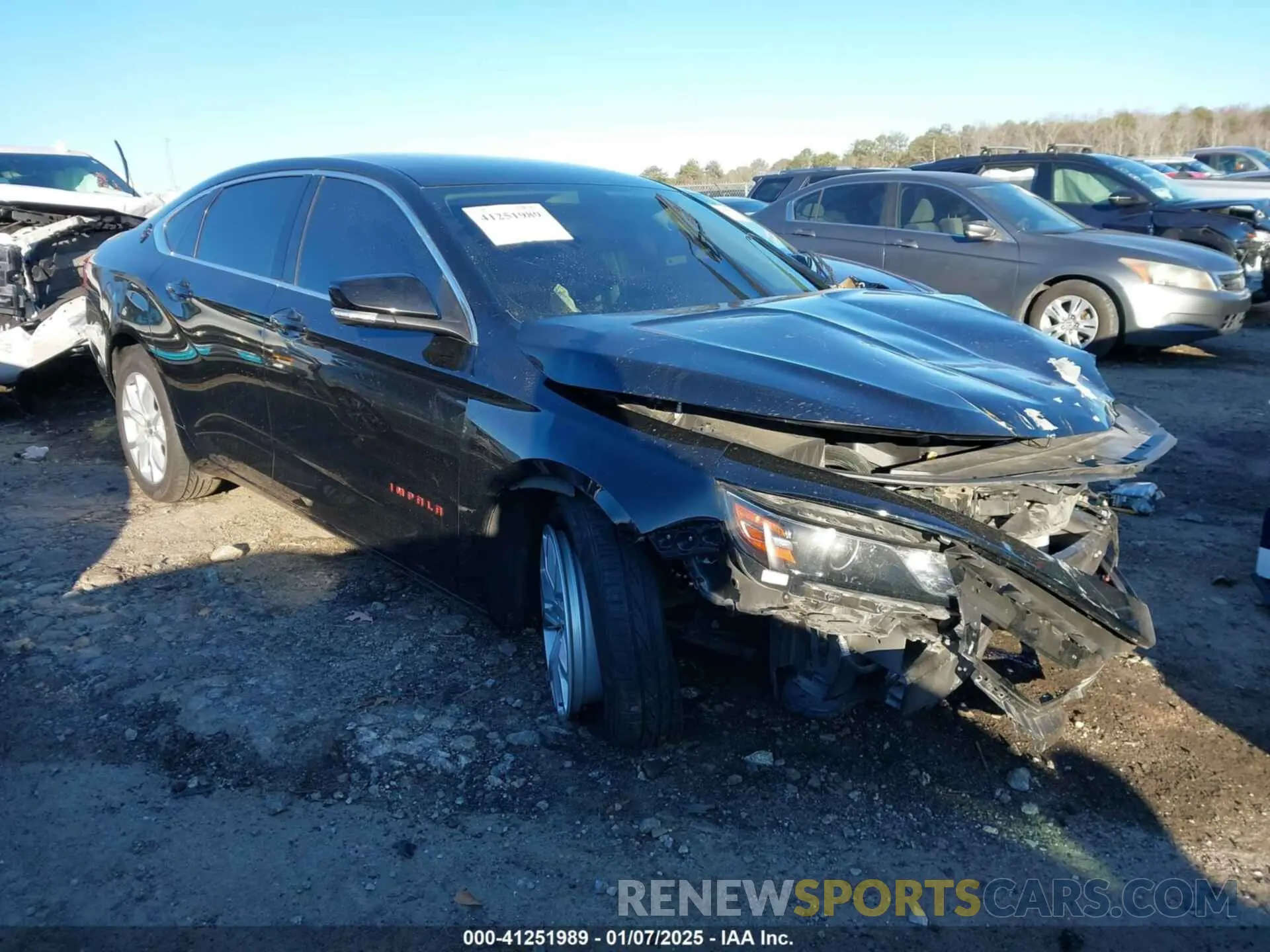1 Photograph of a damaged car 2G11Z5S32L9104734 CHEVROLET IMPALA 2020