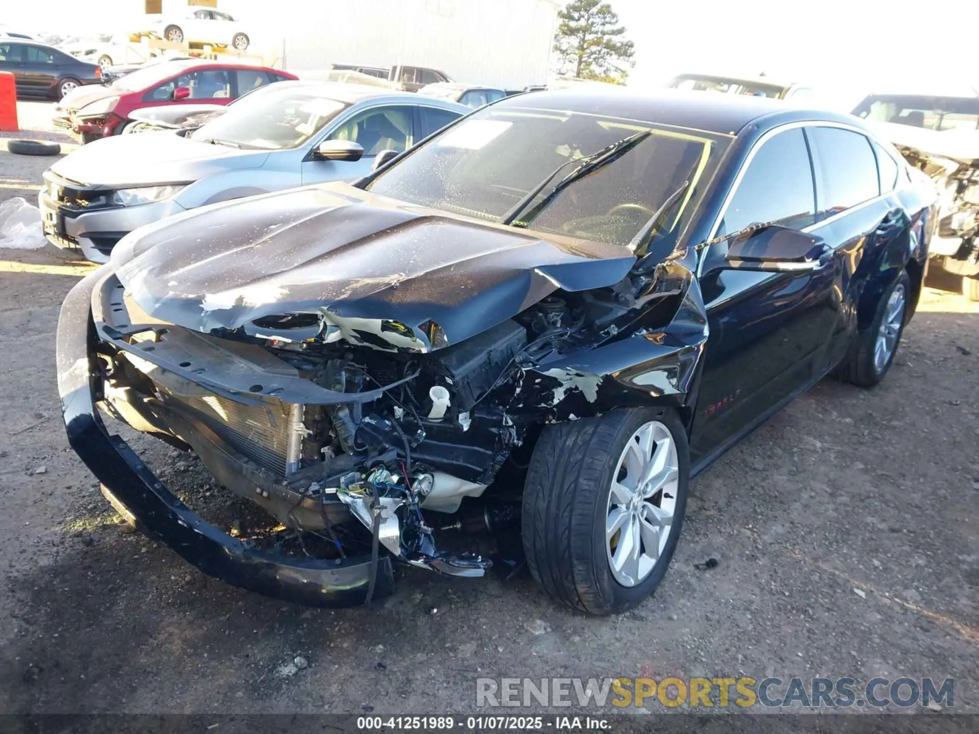 2 Photograph of a damaged car 2G11Z5S32L9104734 CHEVROLET IMPALA 2020