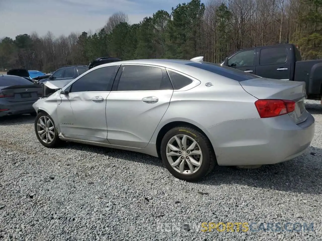 2 Photograph of a damaged car 2G11Z5S34L9101883 CHEVROLET IMPALA 2020