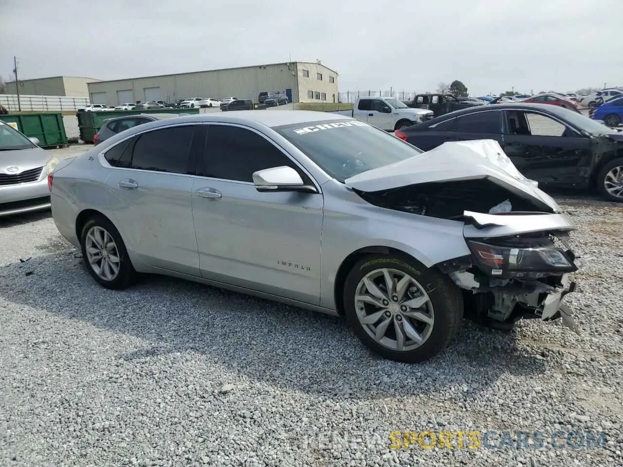 4 Photograph of a damaged car 2G11Z5S34L9101883 CHEVROLET IMPALA 2020